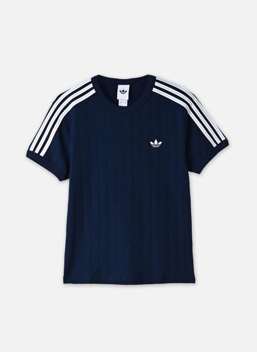 adidas originals Tee-shirts PSTRIPE SS TEE femme marine