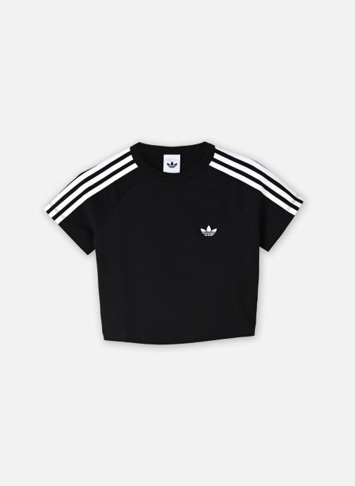 adidas originals T-shirts SST BABY TEE dames zwart
