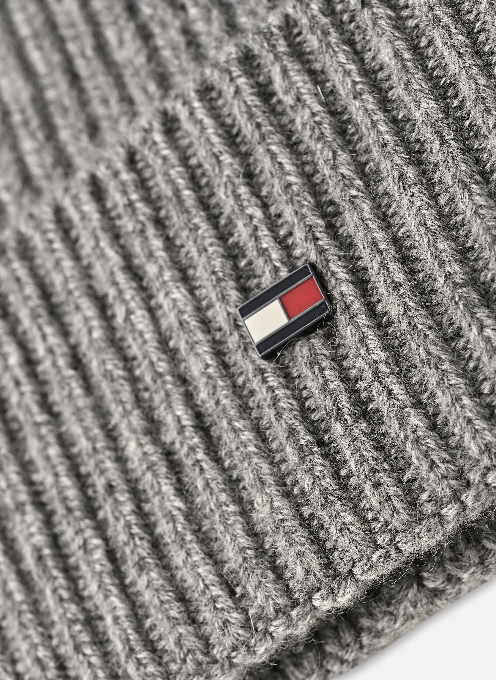 Casquettes, chapeaux et bonnets Th Flag Cashmere Bea homme gris Tommy Hilfiger Casquettes, chapeaux et bonnets Th Flag Cashmere Bea homme gris MEDIUM GREY HEATHER