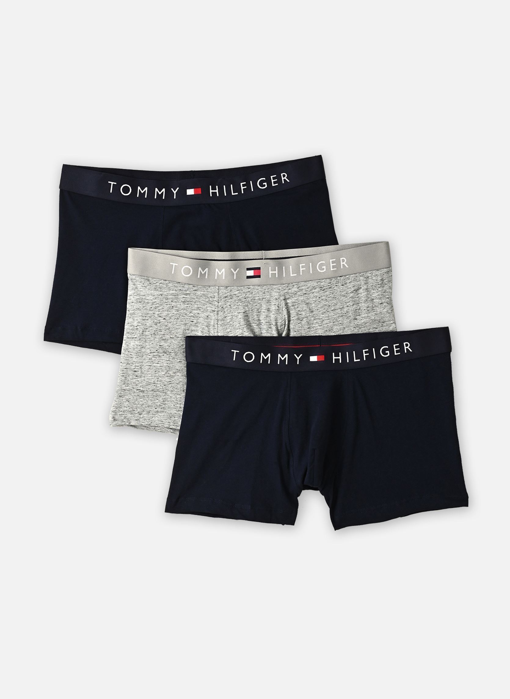 Unterwäsche 3P Trunk Wb herren mehrfarbig Tommy Hilfiger Unterwäsche 3P Trunk Wb herren mehrfarbig DES SKY/GREY HTR/DES SKY