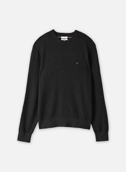 Tommy Hilfiger Truien Pima Coton Structure heren grijs