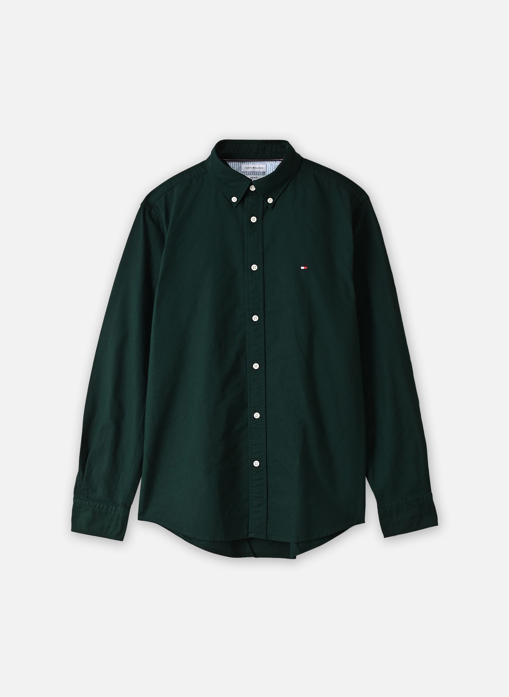 Hemden Solid Heritage Oxford SB herren grün Tommy Hilfiger Hemden Solid Heritage Oxford SB herren grün HUNTER / HUNTER SOLID