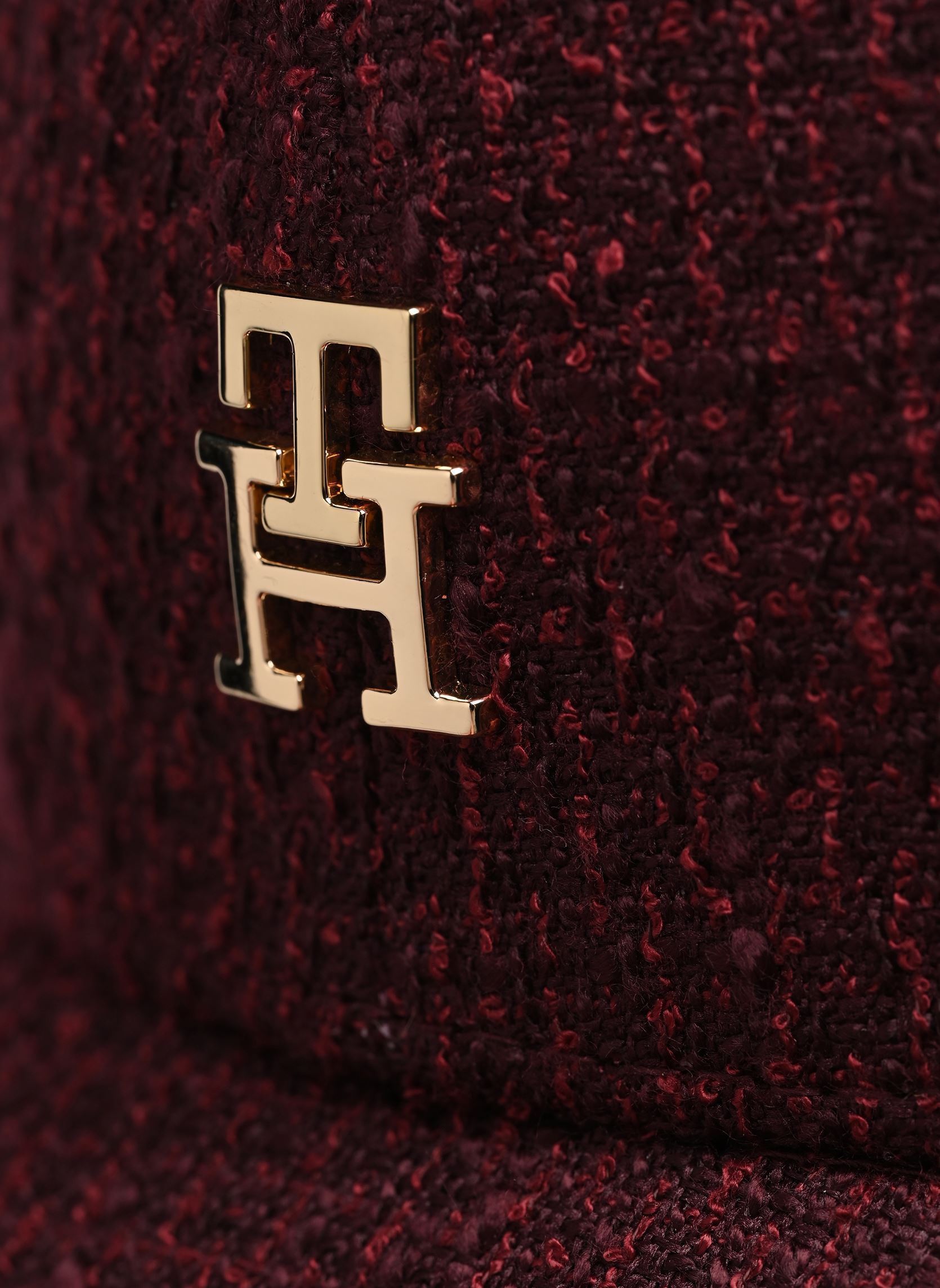 Kappen Th Elevated Chic Bou damen bordeaux Tommy Hilfiger Kappen Th Elevated Chic Bou damen bordeaux DEEP BURGUNDY