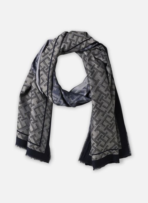 Tommy Hilfiger Echarpes et foulards Th Monogram Jacq Sca femme bleu
