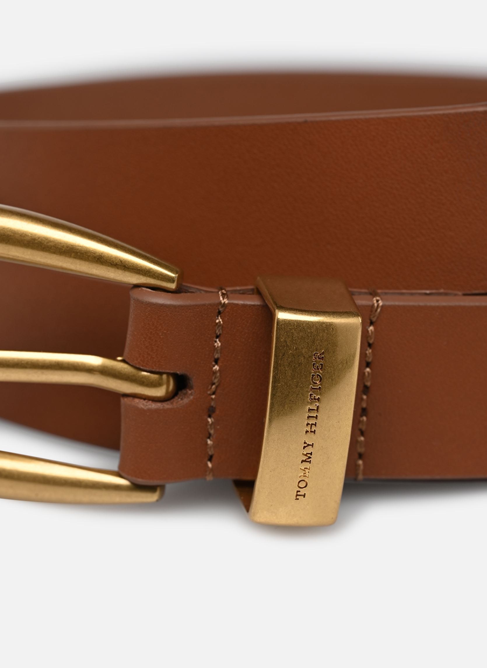 Ceintures Th New West 2.5 femme marron Tommy Hilfiger Ceintures Th New West 2.5 femme marron WINTER COGNAC