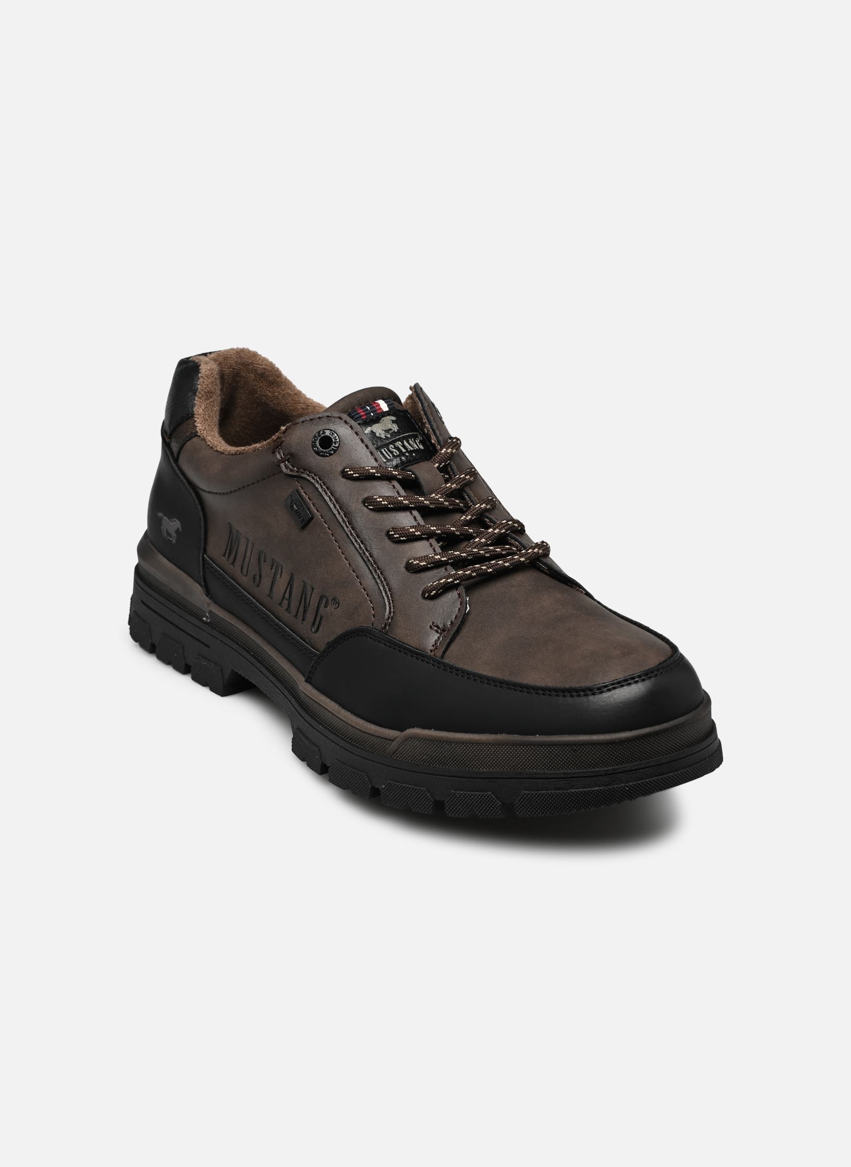Sneakers 15M0101005 heren bruin Mustang shoes Sneakers 15M0101005 heren bruin MOKKA