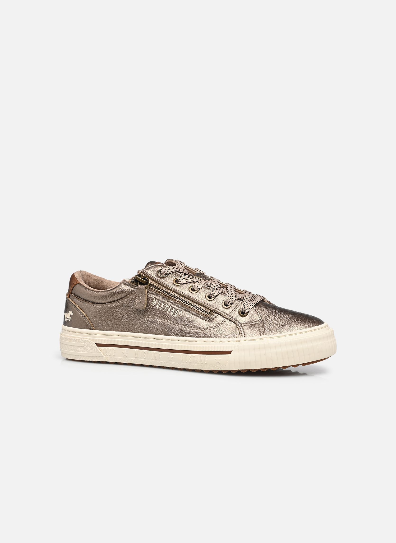 Baskets 15M0112011 femme or et bronze Mustang shoes Baskets 15M0112011 femme or et bronze GOLD