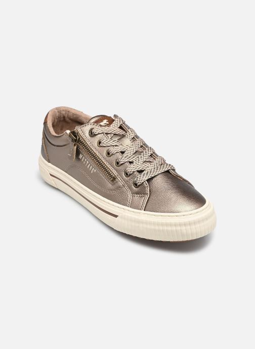 Mustang shoes Baskets 15M0112011 femme or et bronze