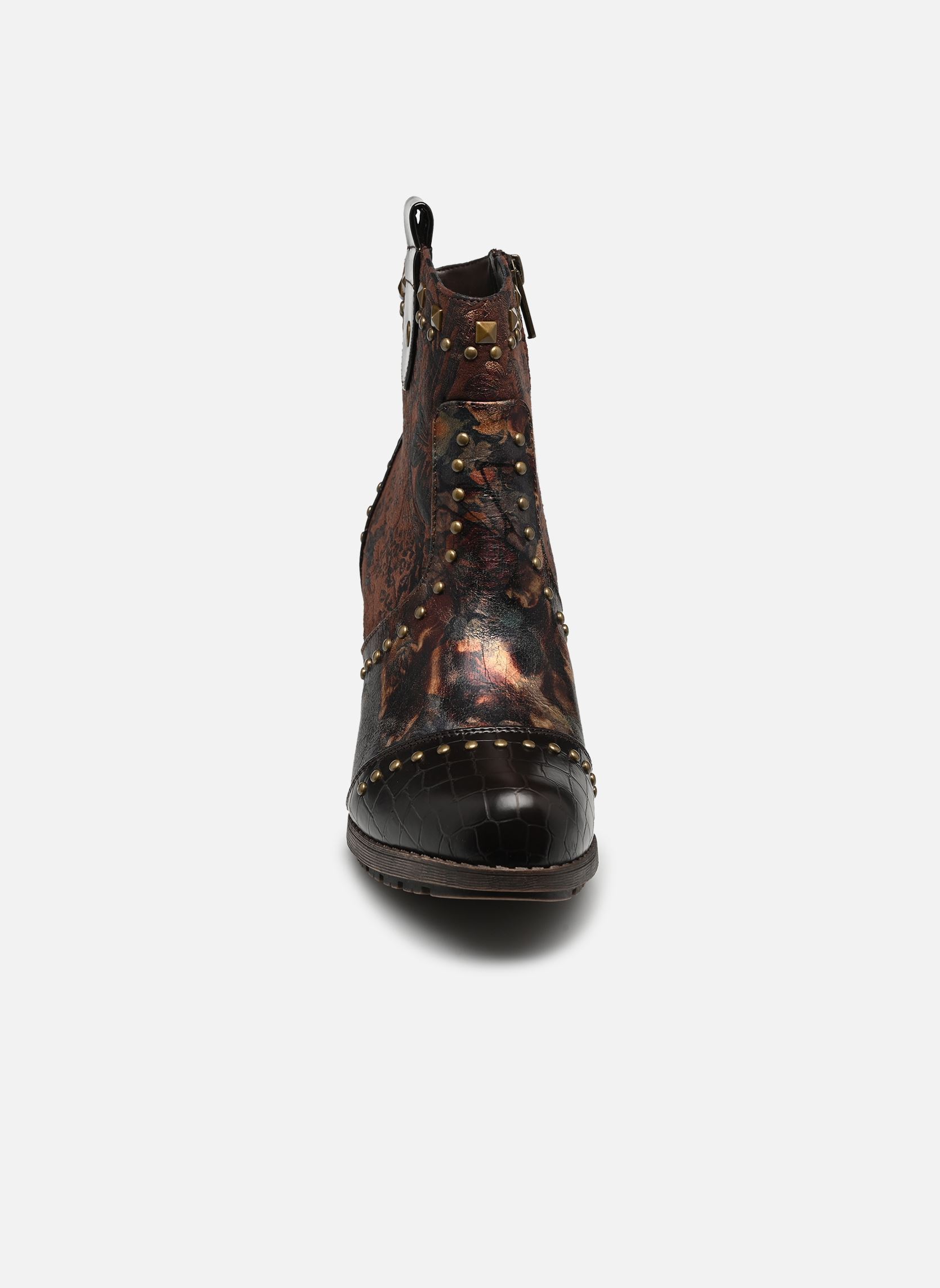 Bottines et boots 15M0162012 femme marron Mustang shoes Bottines et boots 15M0162012 femme marron MOKKA-MULTI