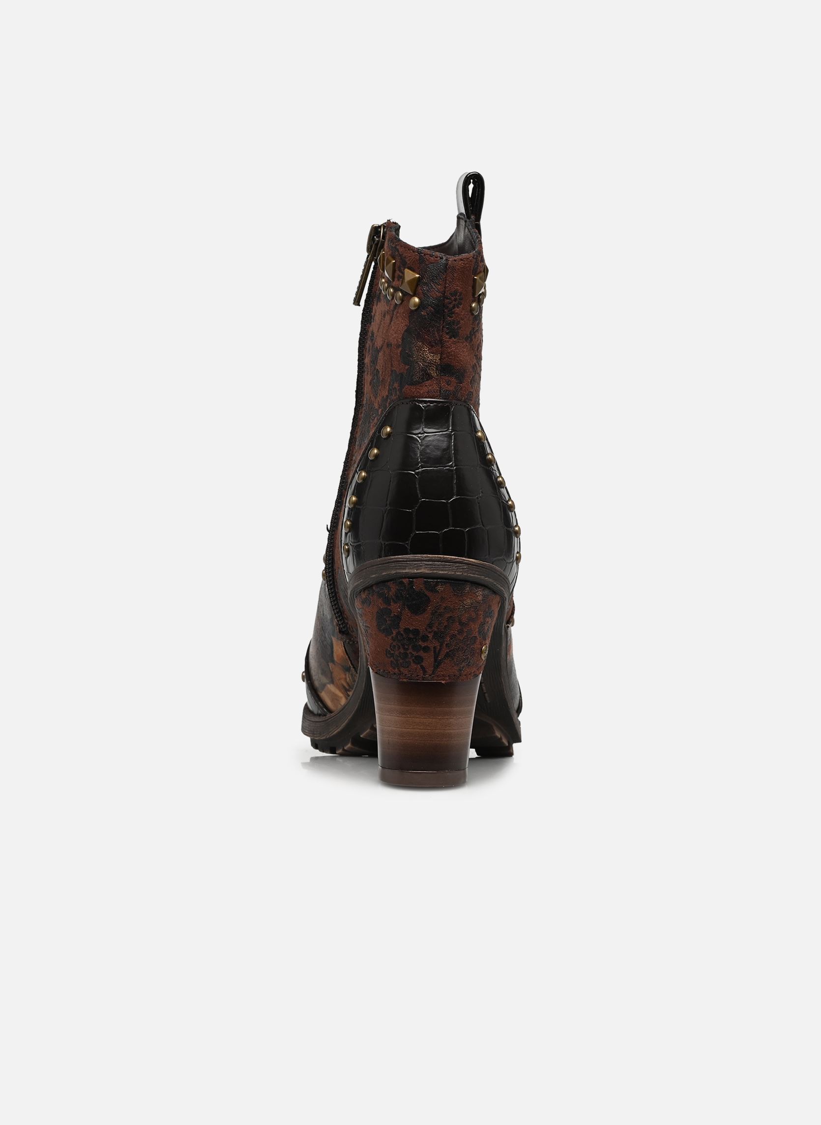Bottines et boots 15M0162012 femme marron Mustang shoes Bottines et boots 15M0162012 femme marron MOKKA-MULTI