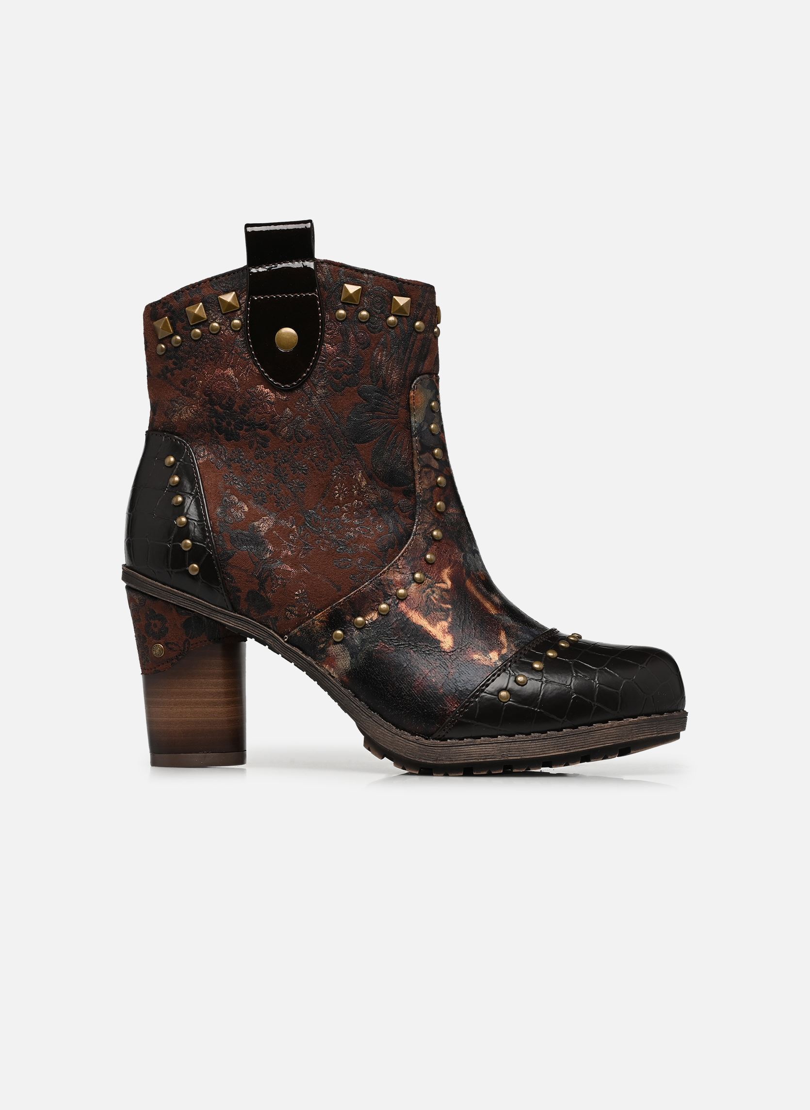 Bottines et boots 15M0162012 femme marron Mustang shoes Bottines et boots 15M0162012 femme marron MOKKA-MULTI