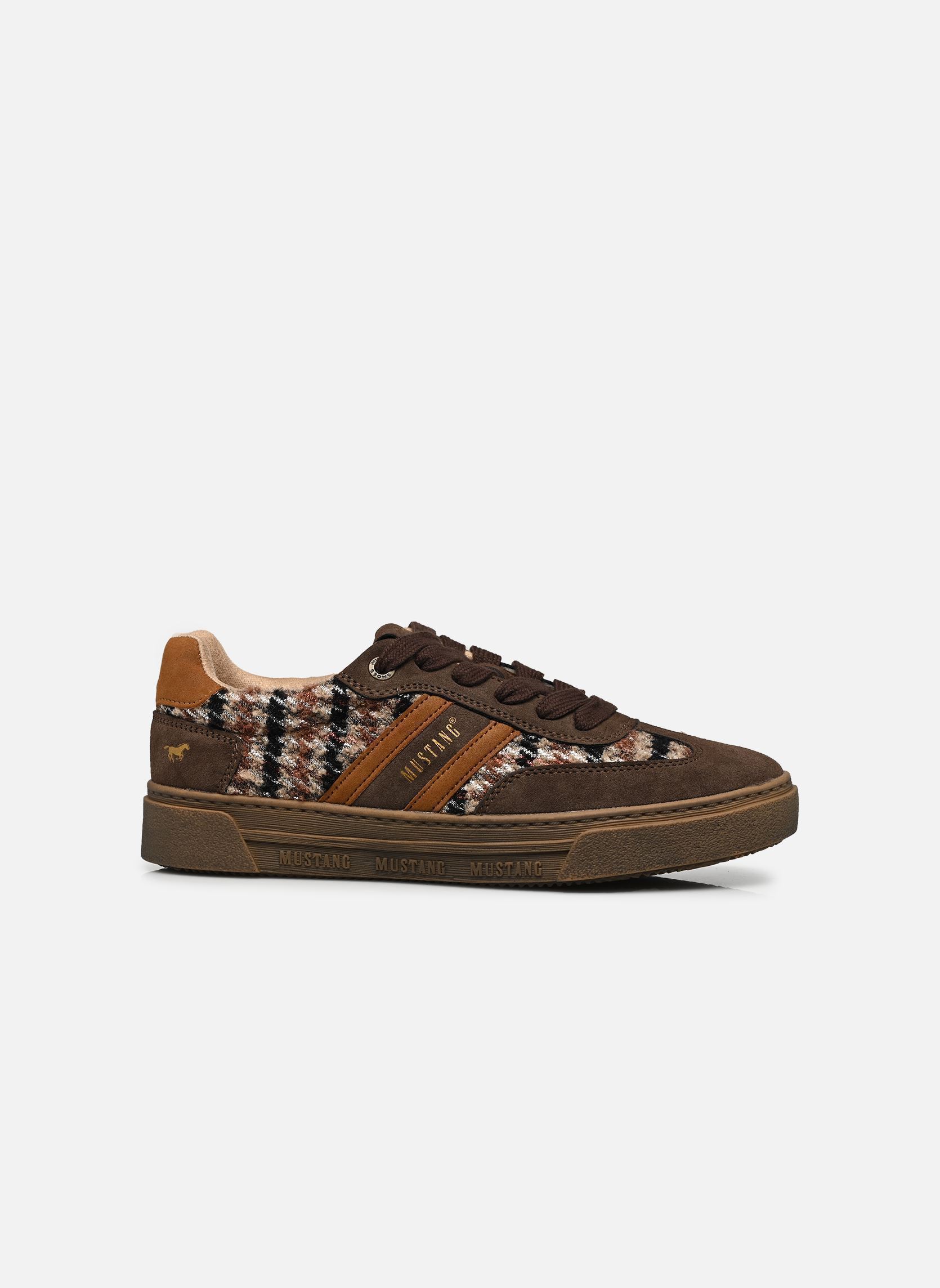 Baskets 15M0212020 femme marron Mustang shoes Baskets 15M0212020 femme marron BROWN-MULTI