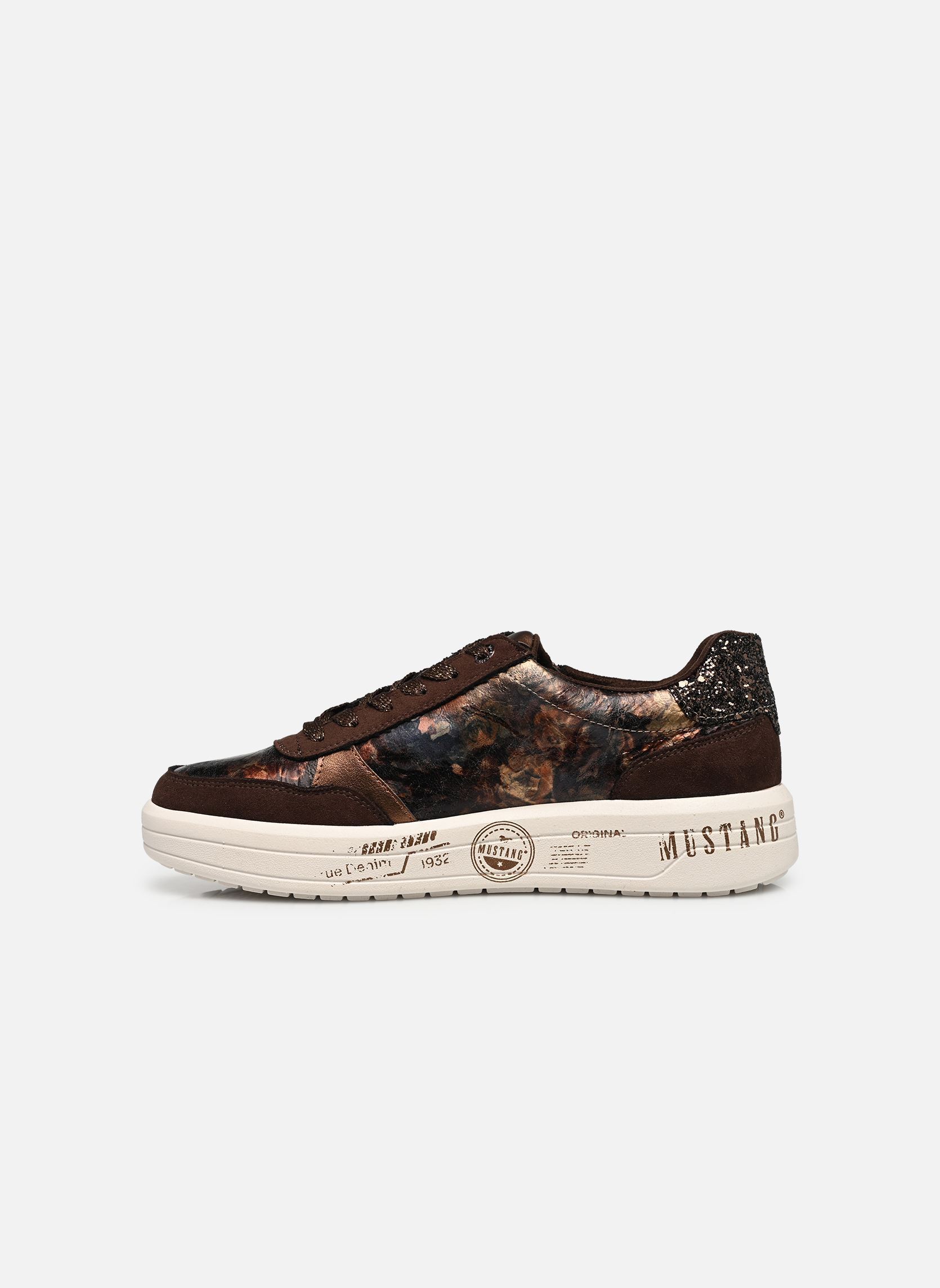 Baskets 26M0482009 femme or et bronze Mustang shoes Baskets 26M0482009 femme or et bronze BRONZE