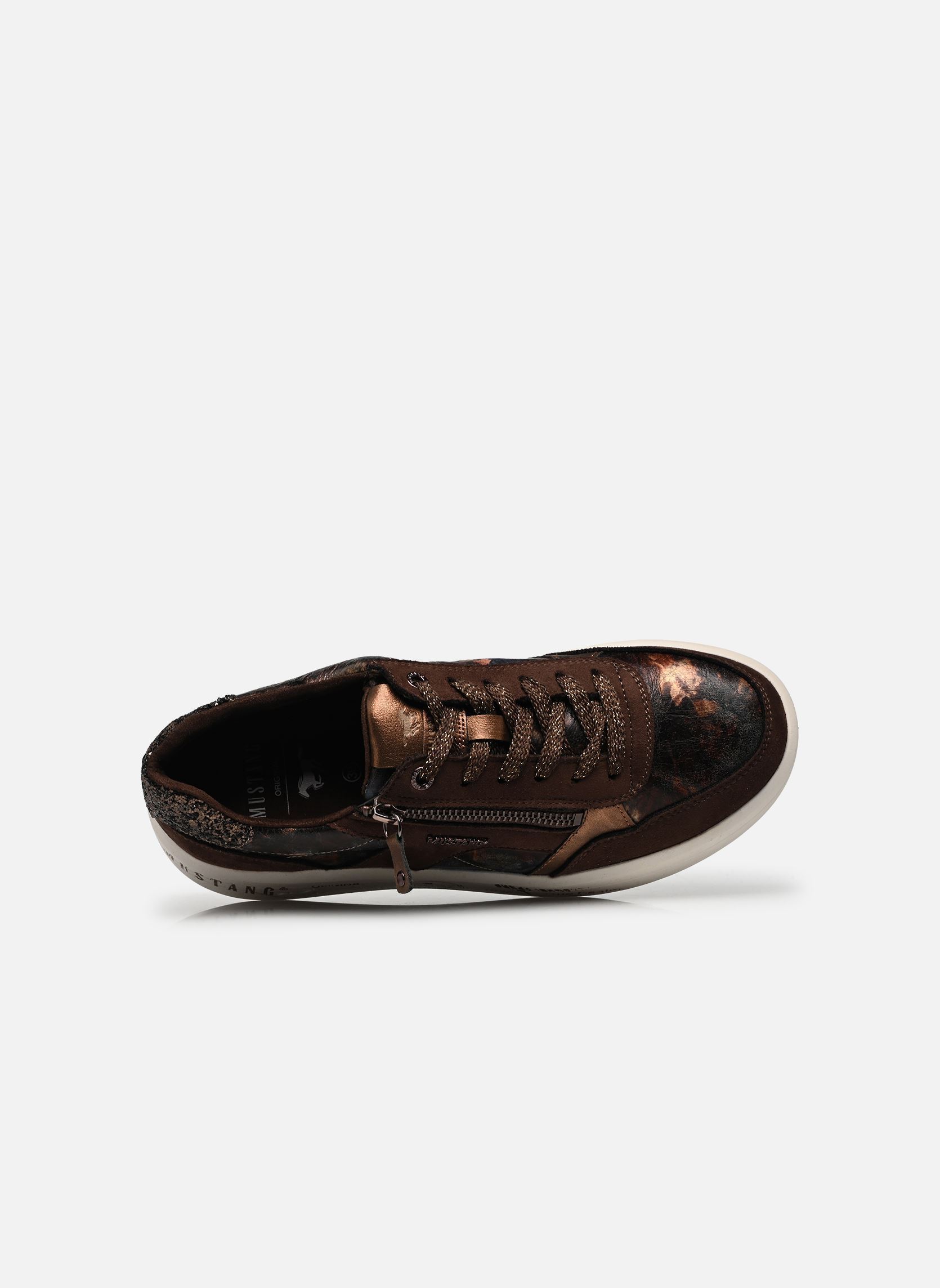 Baskets 26M0482009 femme or et bronze Mustang shoes Baskets 26M0482009 femme or et bronze BRONZE