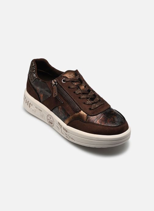 Mustang shoes Baskets 26M0482009 femme or et bronze
