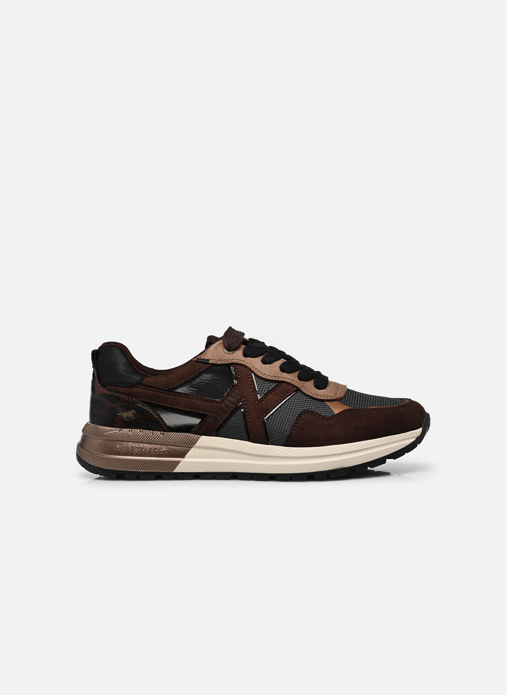 Baskets 26M0702007 femme marron Mustang shoes Baskets 26M0702007 femme marron BROWN