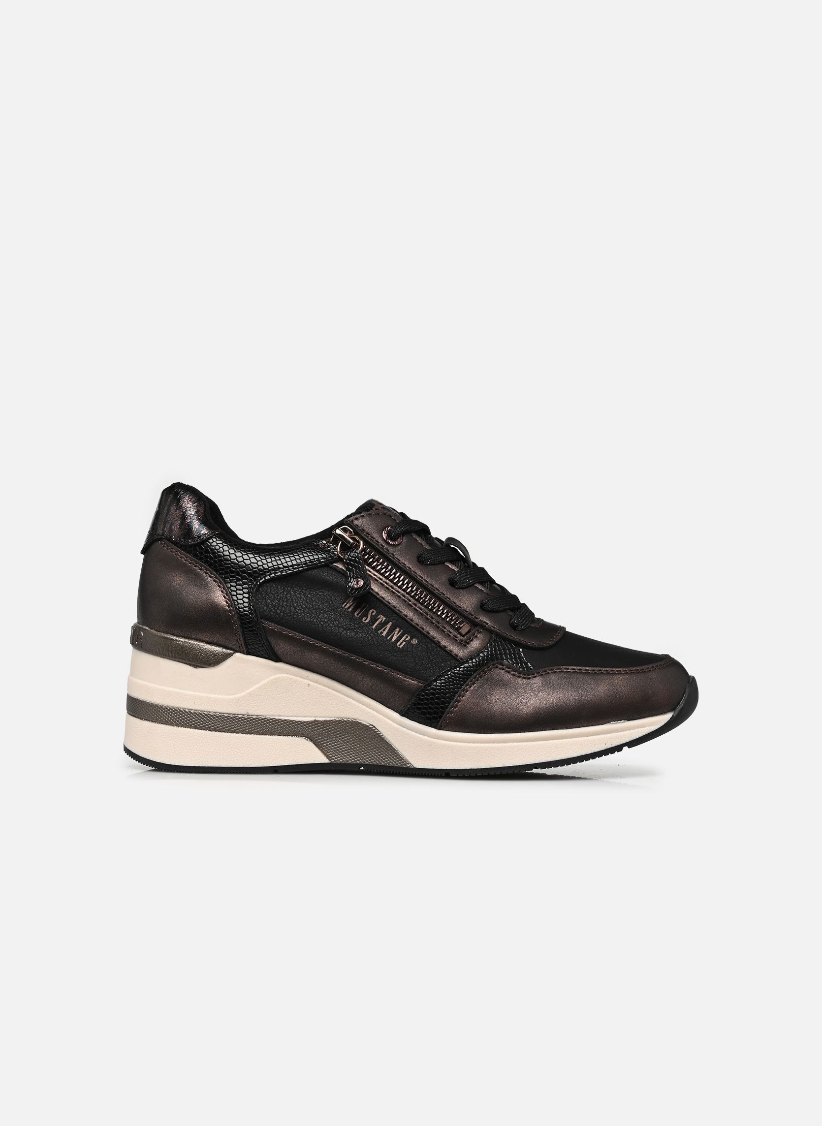 Baskets 26M0872003 femme marron Mustang shoes Baskets 26M0872003 femme marron BLACK-BRONZE