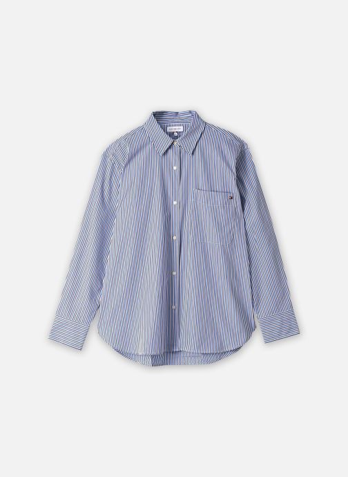 Tommy Hilfiger Chemises Ess Poplin Easy Fit femme bleu