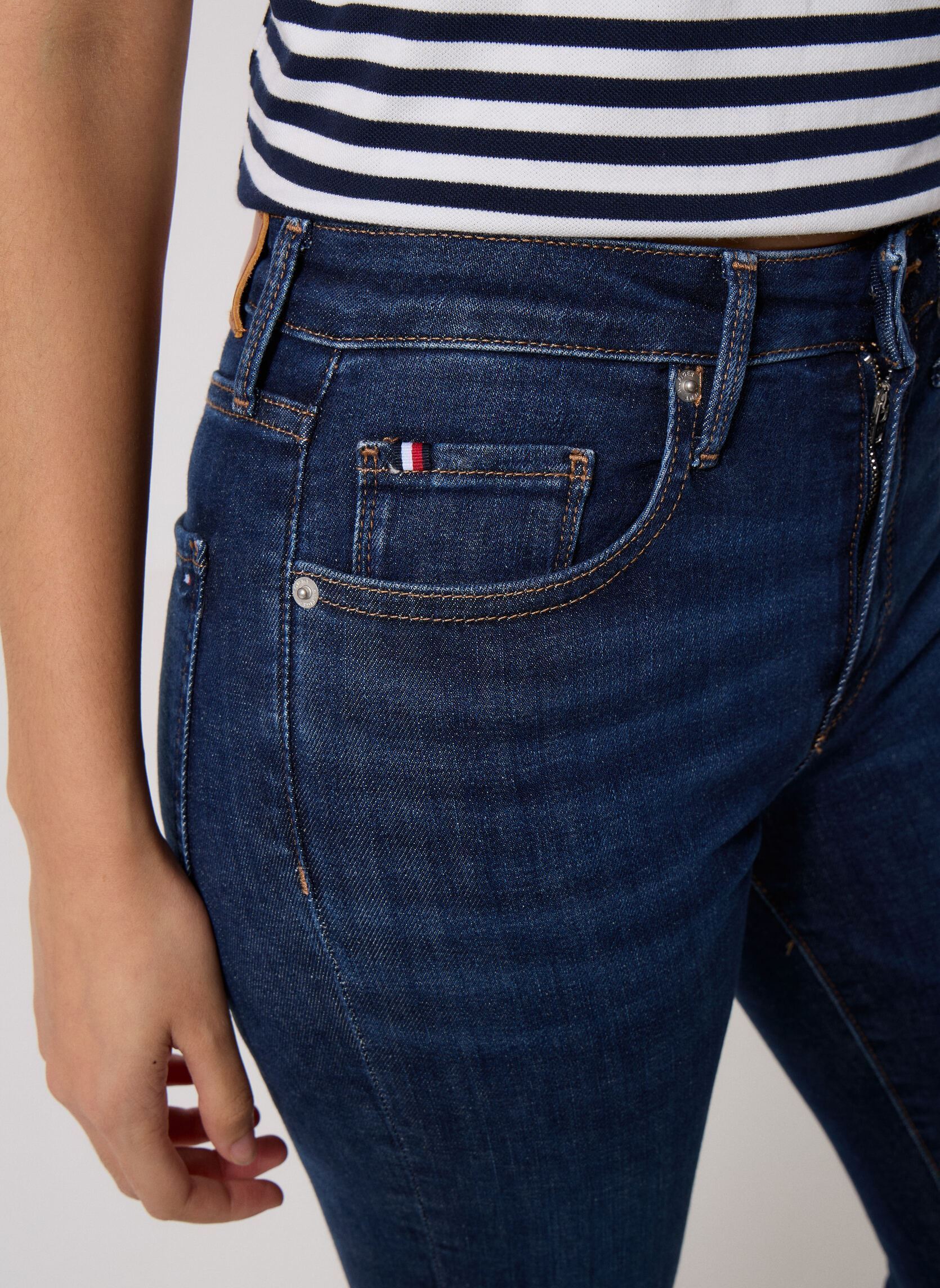 Jeans slim et skinny Nos Como Skinny Rw D femme bleu Tommy Hilfiger Jeans slim et skinny Nos Como Skinny Rw D femme bleu NOS DARK BLUE