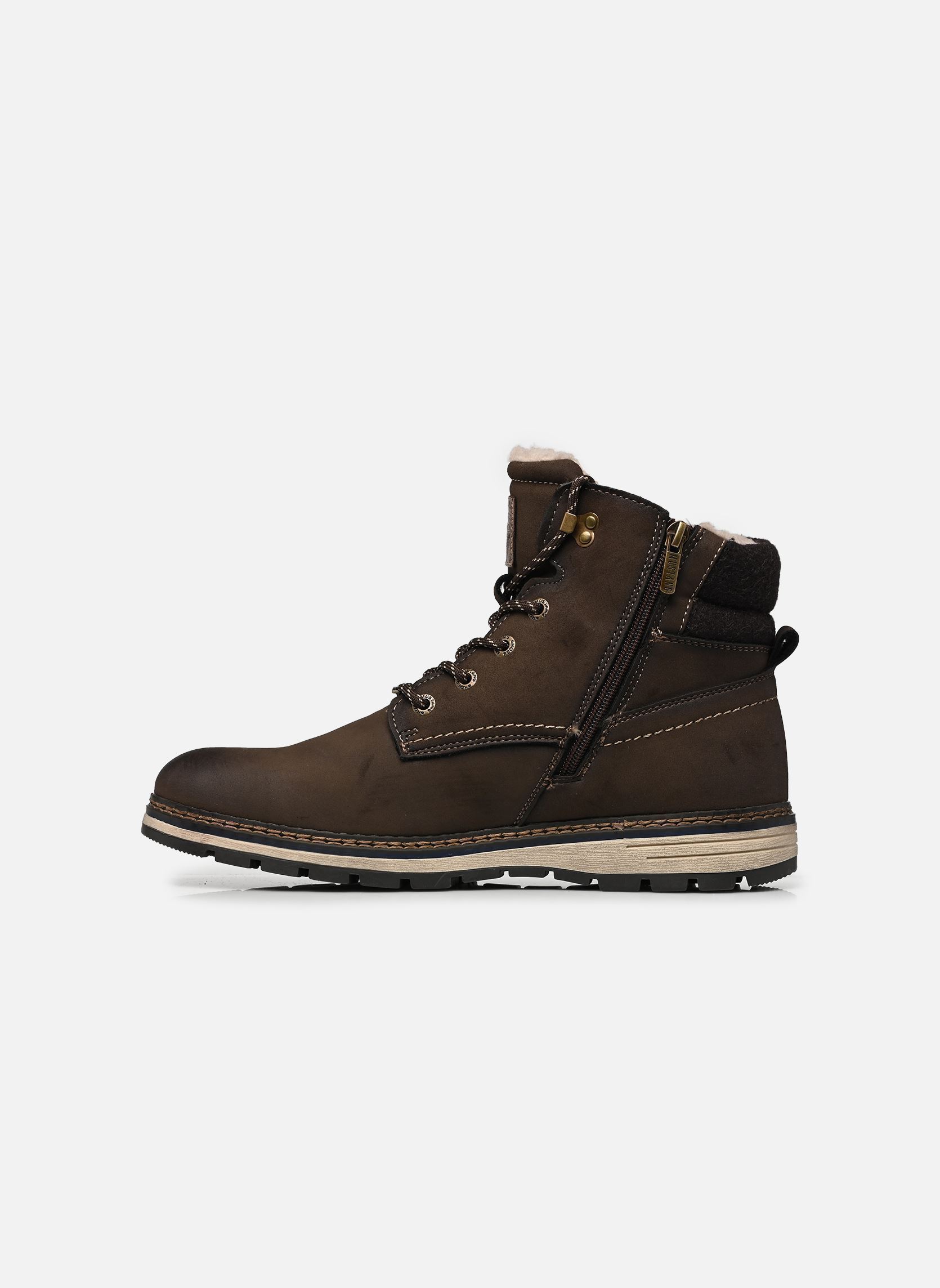 Bottines et boots 15M0001005 homme marron Mustang shoes Bottines et boots 15M0001005 homme marron MOKKA
