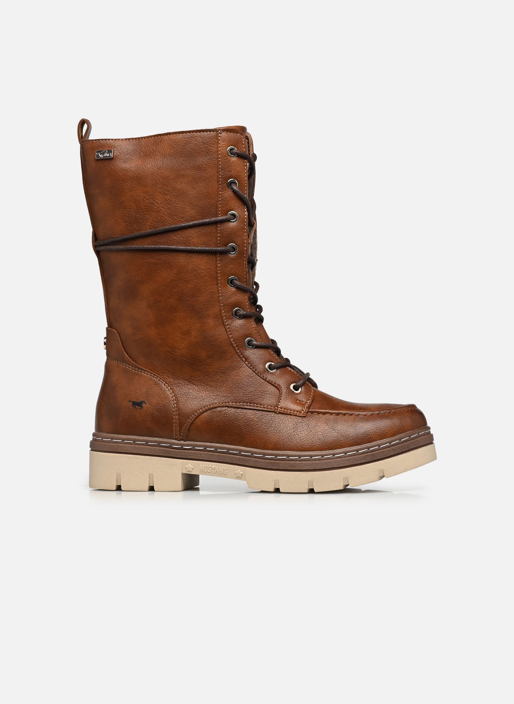 Bottes 15M0012008 femme marron Mustang shoes Bottes 15M0012008 femme marron COGNAC