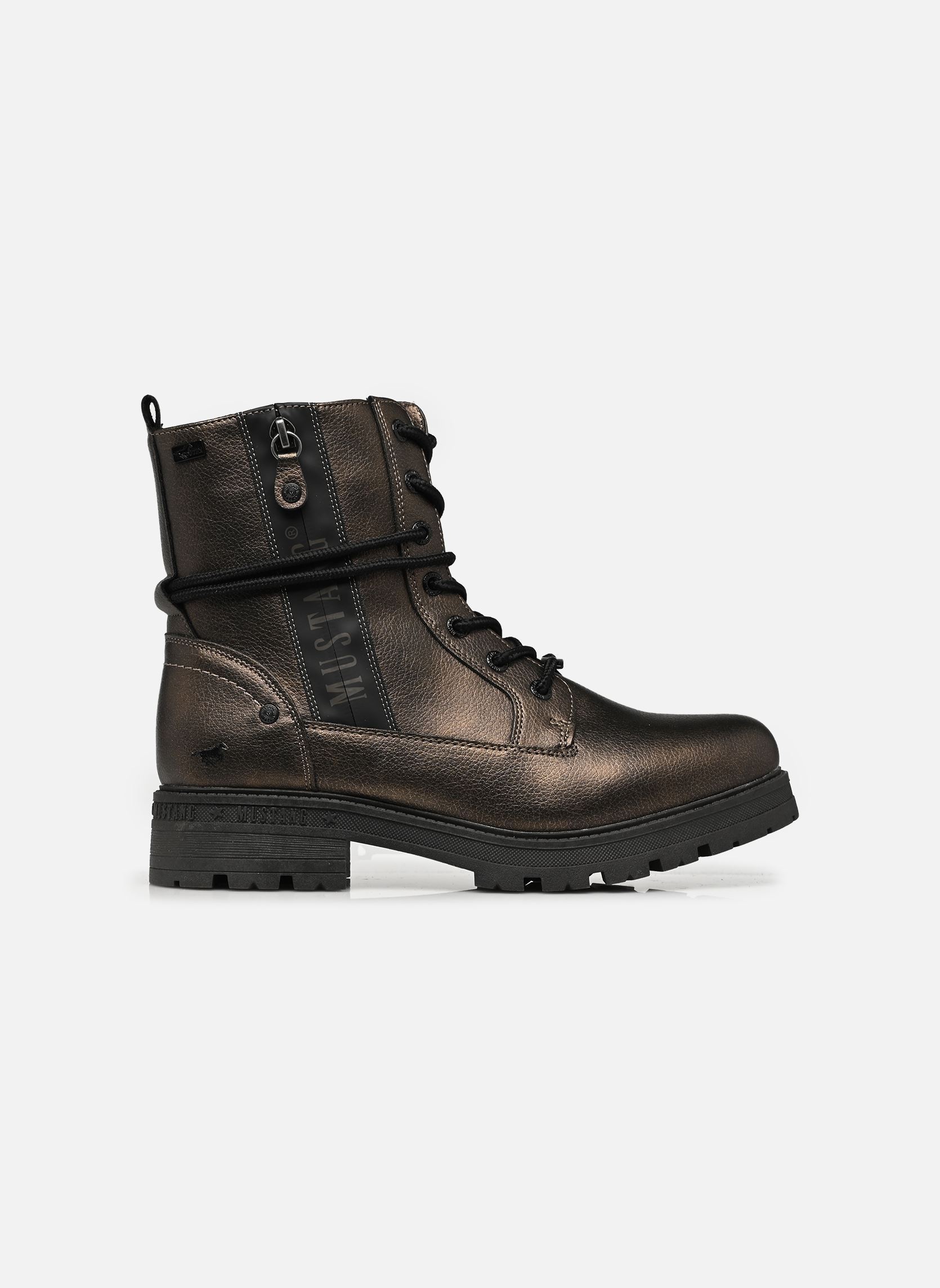 Bottines et boots 15M0042010 femme marron Mustang shoes Bottines et boots 15M0042010 femme marron GOLD