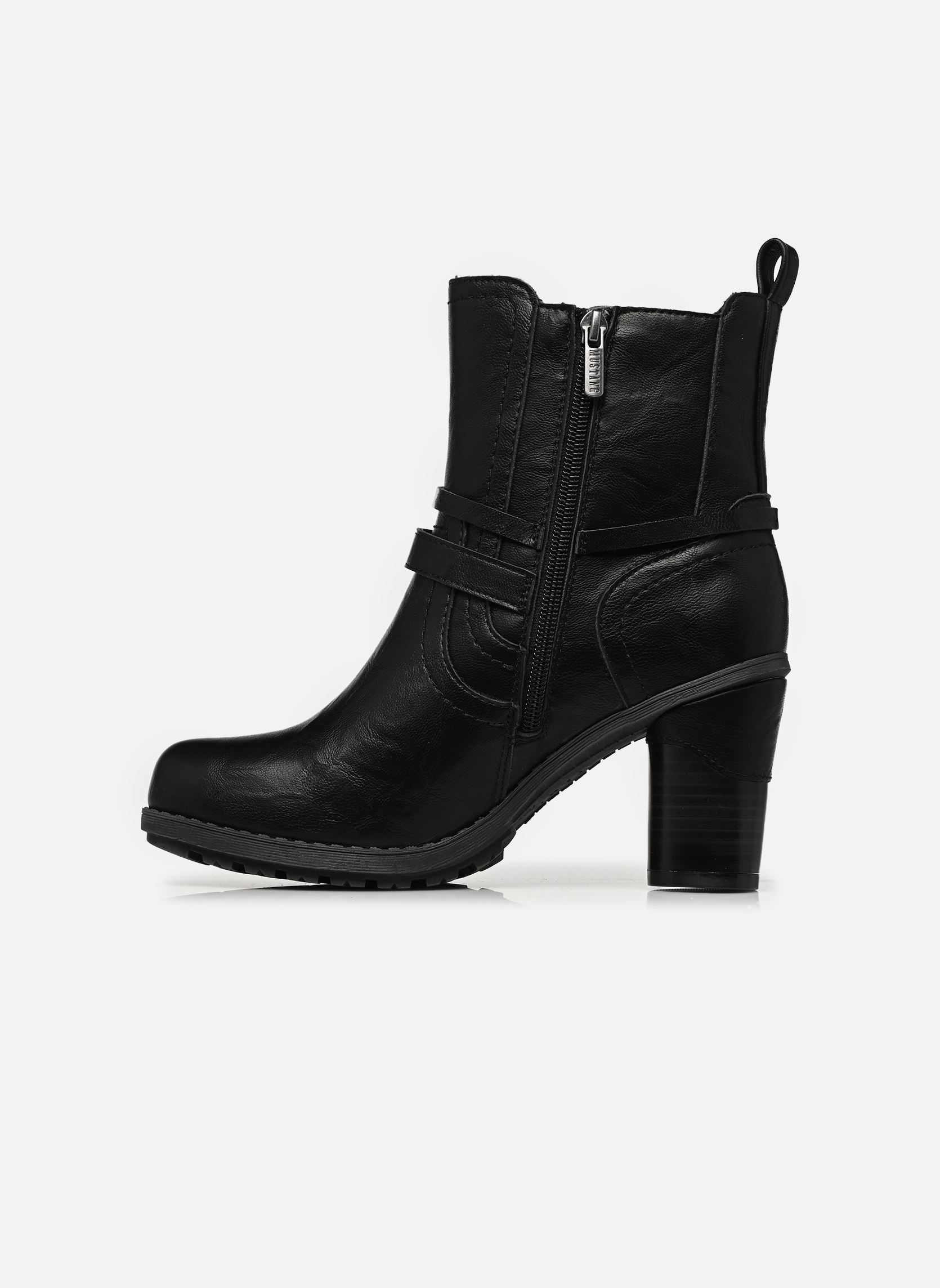 Stiefeletten und Stiefel 15M0162004 damen schwarz Mustang shoes Stiefeletten und Stiefel 15M0162004 damen schwarz BLACK
