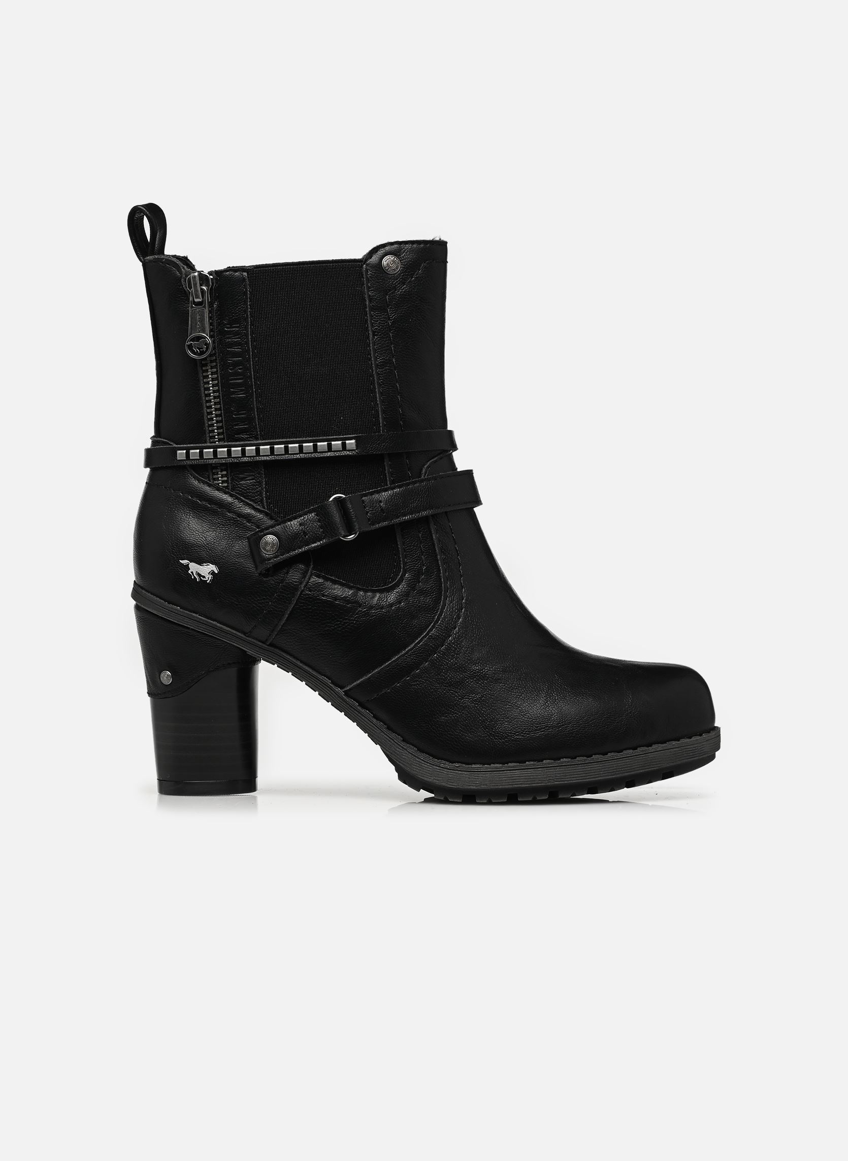 Stiefeletten und Stiefel 15M0162004 damen schwarz Mustang shoes Stiefeletten und Stiefel 15M0162004 damen schwarz BLACK