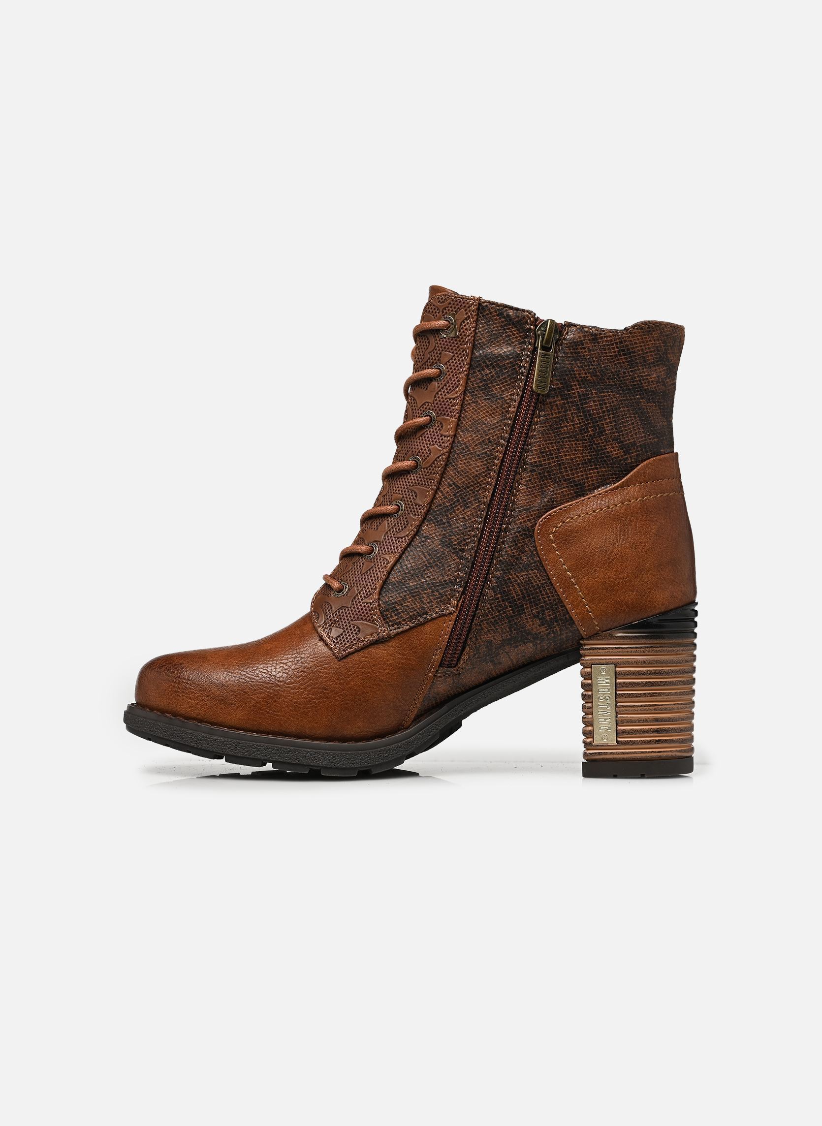 Bottines et boots 15M0182001 femme marron Mustang shoes Bottines et boots 15M0182001 femme marron BROWN
