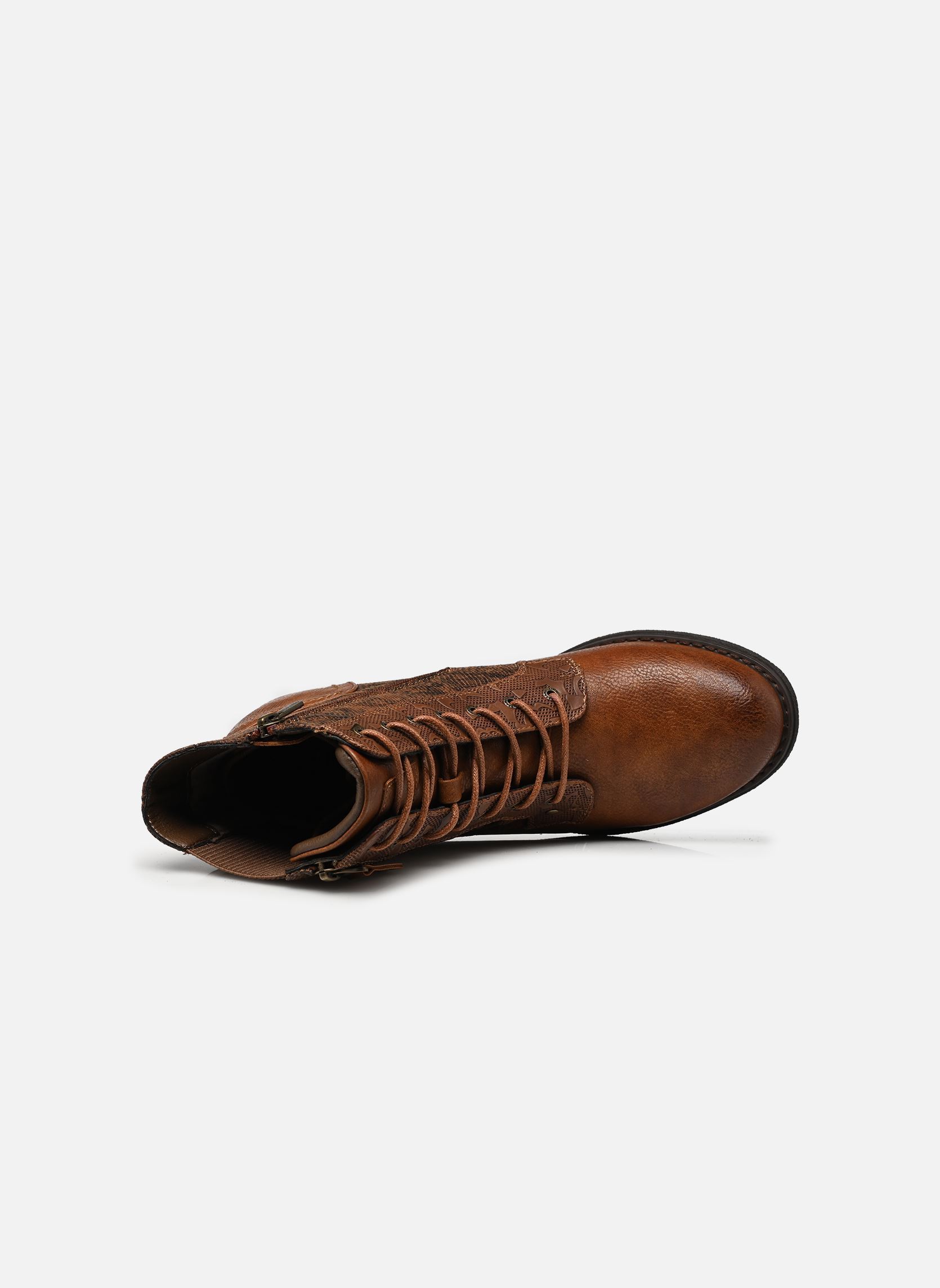 Bottines et boots 15M0182001 femme marron Mustang shoes Bottines et boots 15M0182001 femme marron BROWN