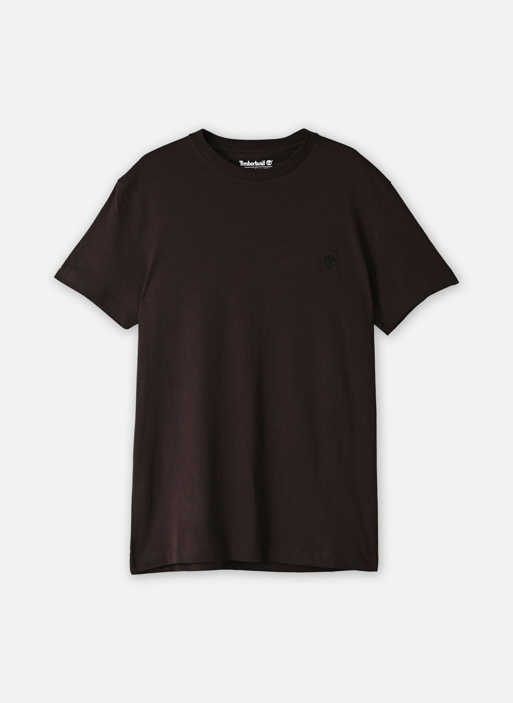 Tee-shirts Dunstan River Ss Tee (Slim) homme marron Timberland Tee-shirts Dunstan River Ss Tee (Slim) homme marron MOLE