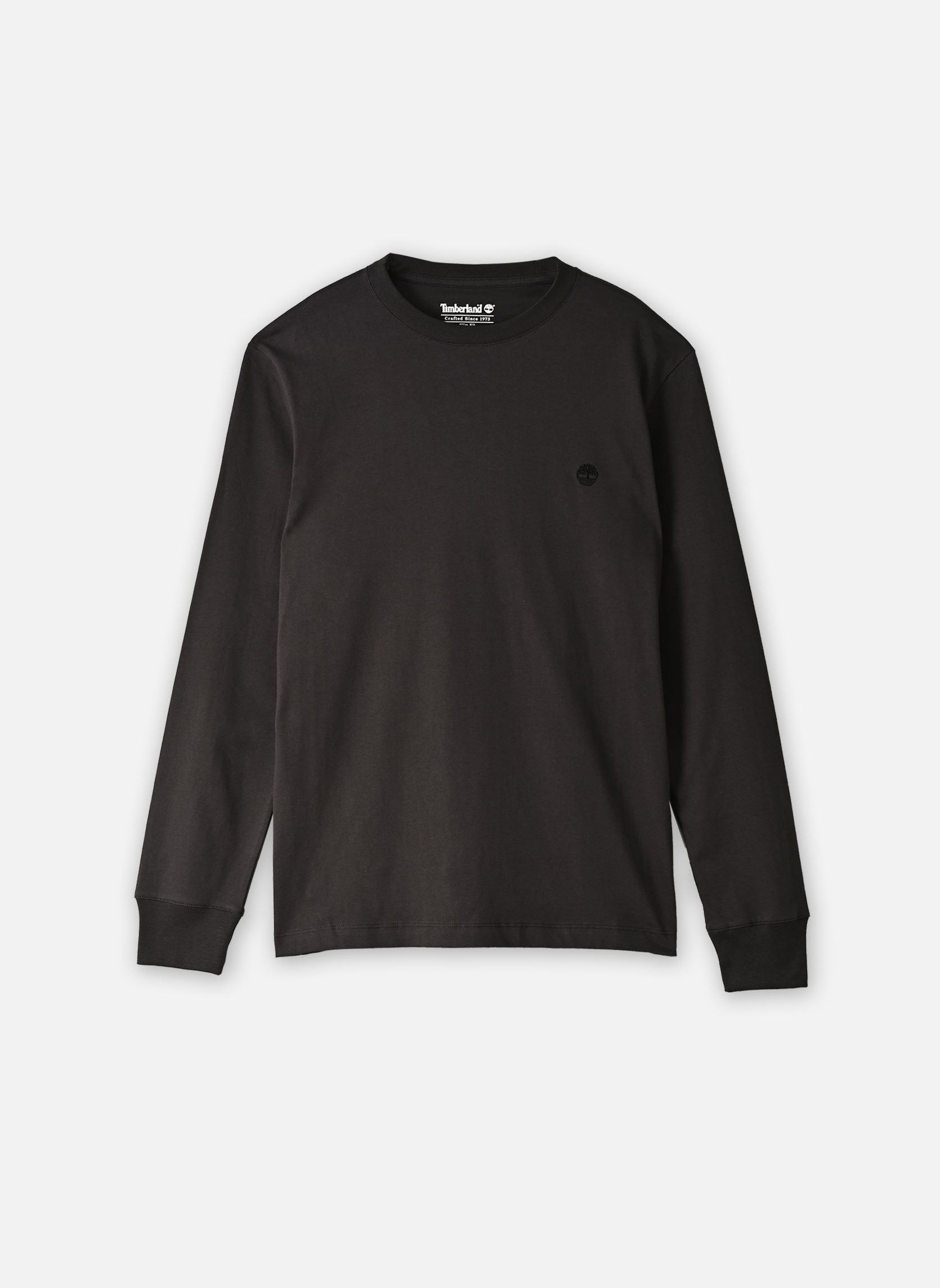 Tee-shirts Dunstan River Tree Embroidered Ls Tee (S homme marron Timberland Tee-shirts Dunstan River Tree Embroidered Ls Tee (S homme marron VINTAGE BLACK