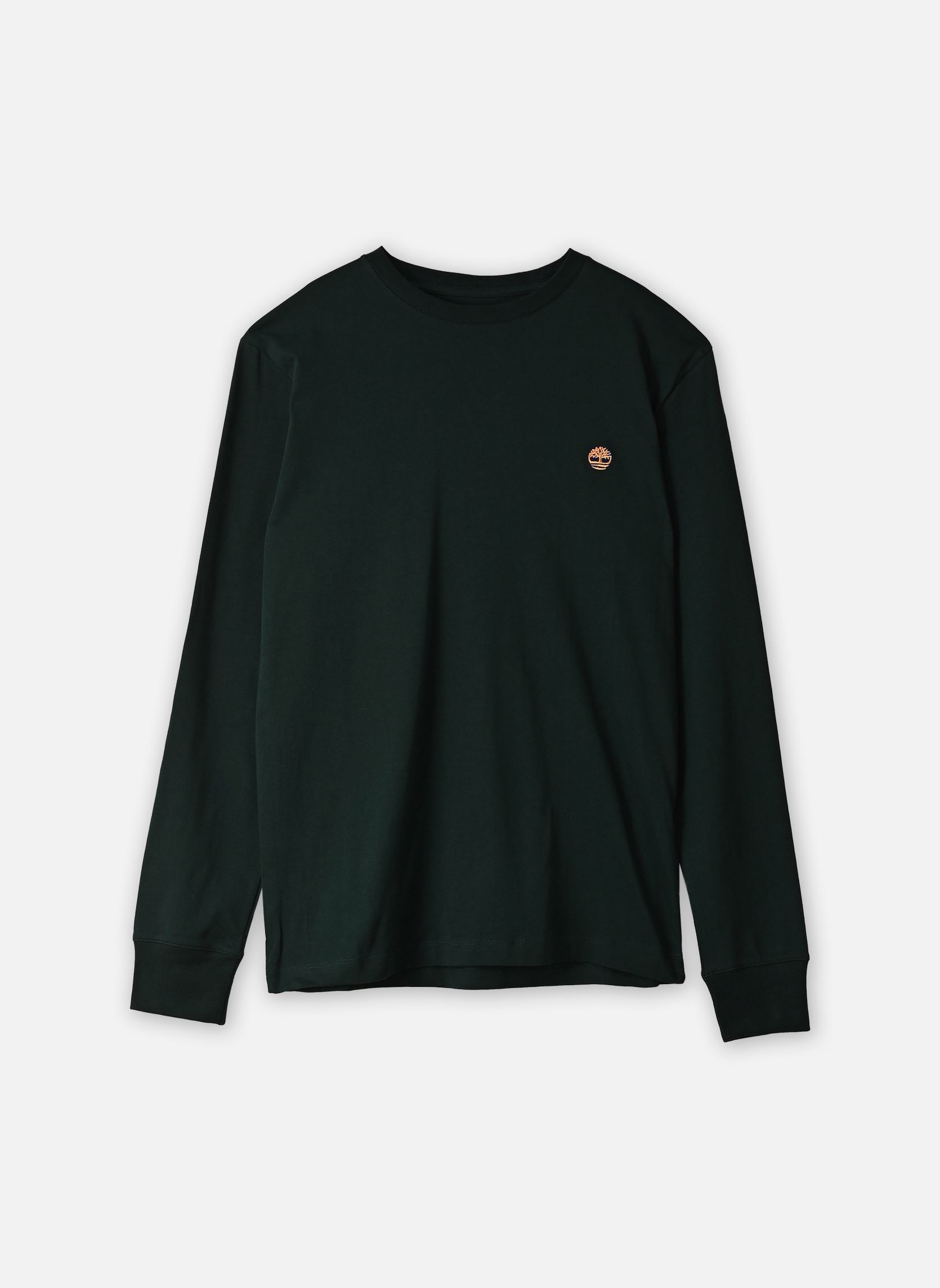 T-shirts Dunstan River Tree Embroidered Ls Tee (S heren groen Timberland T-shirts Dunstan River Tree Embroidered Ls Tee (S heren groen SCARAB