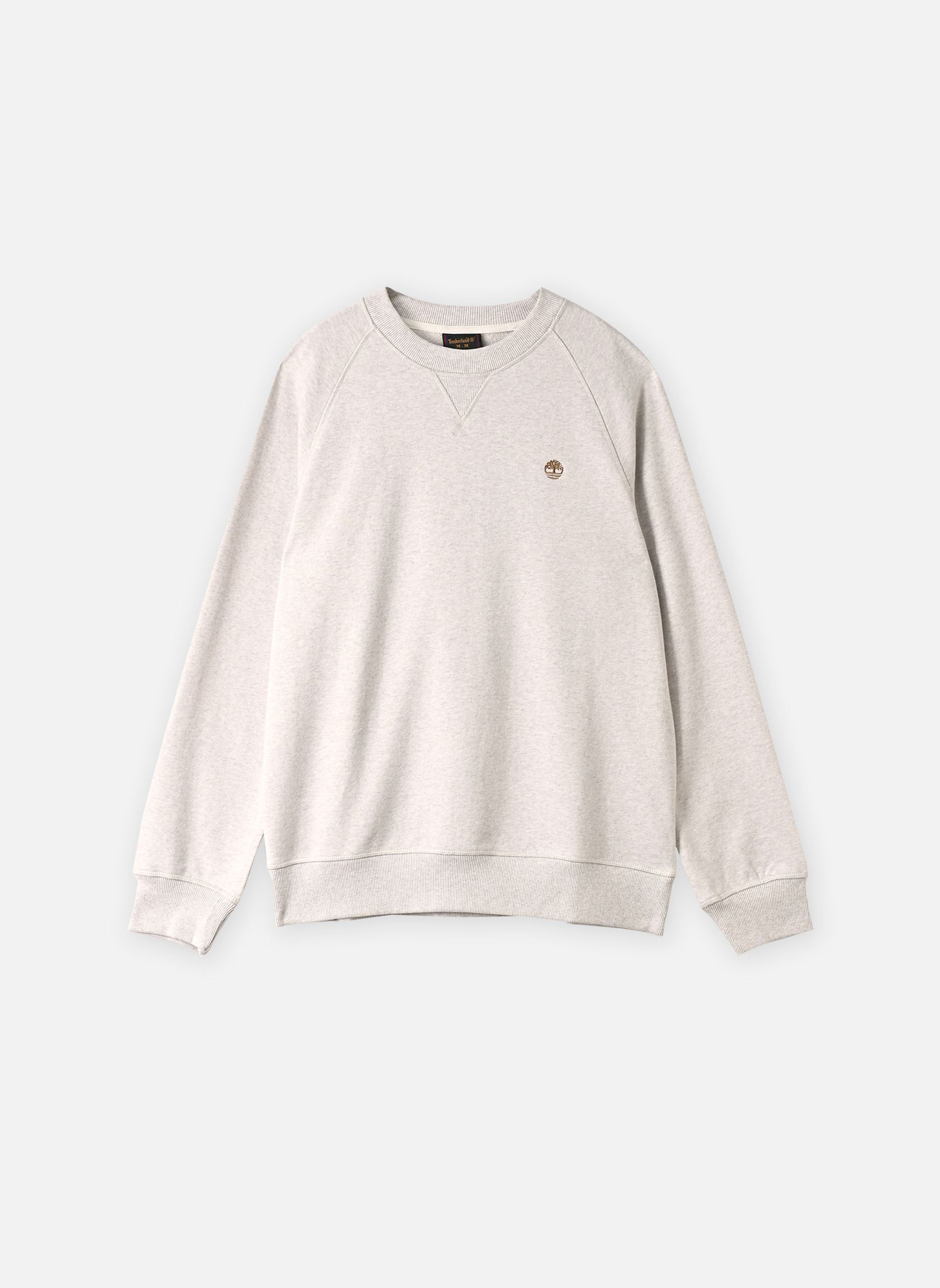 Sweats Exeter River Lb Crew Sweatshirt homme beige Timberland Sweats Exeter River Lb Crew Sweatshirt homme beige LIGHT OATMEAL HEATHER