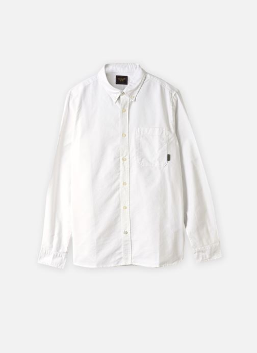 Timberland Chemises Lake Warner Solid Oxford Shirt homme blanc