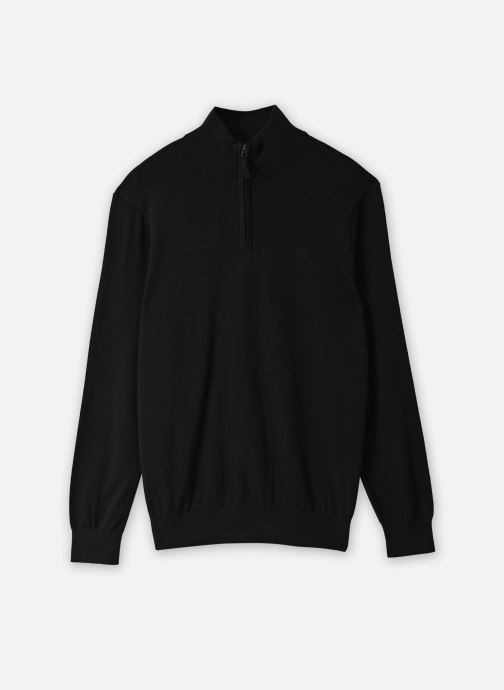 Timberland Pullover Williams River Cotton 1/4 Zip Sweater herren schwarz