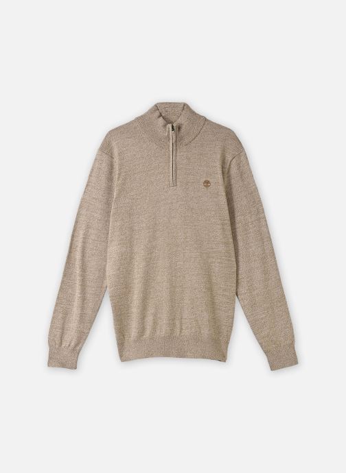 Timberland Pulls Williams River Cotton 1/4 Zip Sweater homme beige