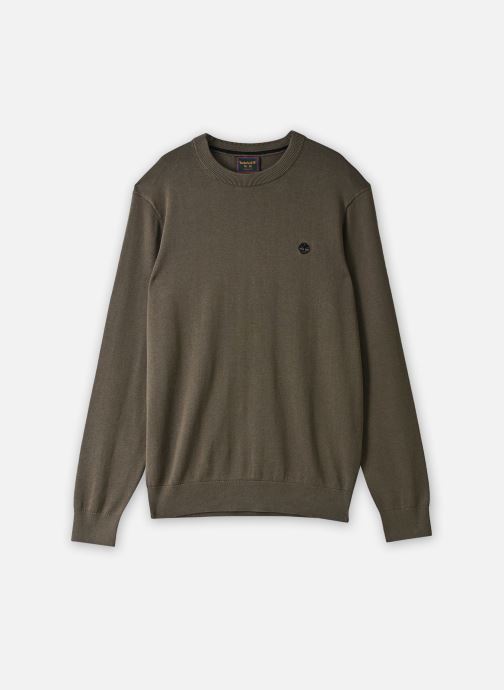 Timberland Pulls Williams River Cotton Crew Neck Sweater homme vert