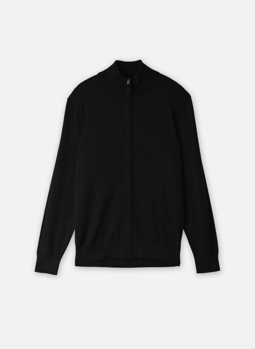 Timberland Strickjacken und Westen Williams River Cotton Full Zip Sweater herren schwarz