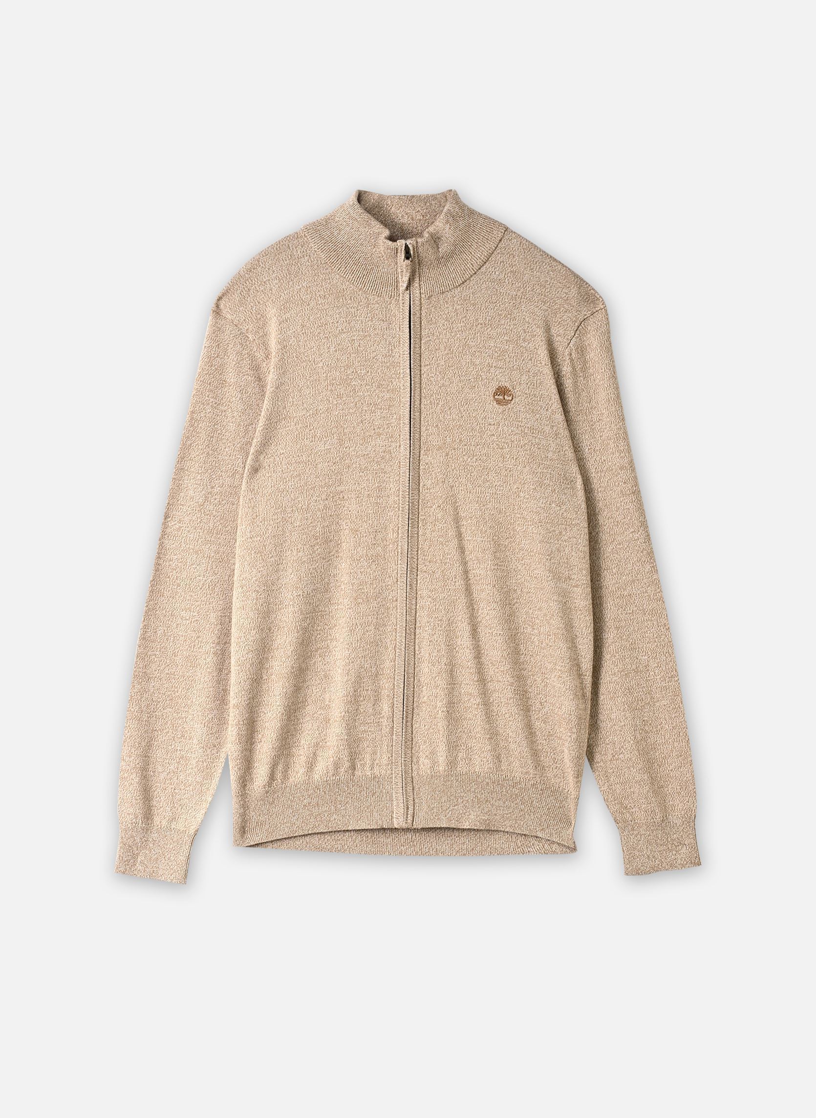 Gilets Williams River Cotton Full Zip Sweater homme beige Timberland Gilets Williams River Cotton Full Zip Sweater homme beige LIGHT OATMEAL HEATHER