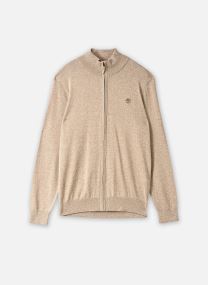 Gilets Williams River Cotton Full Zip Sweater homme bleu