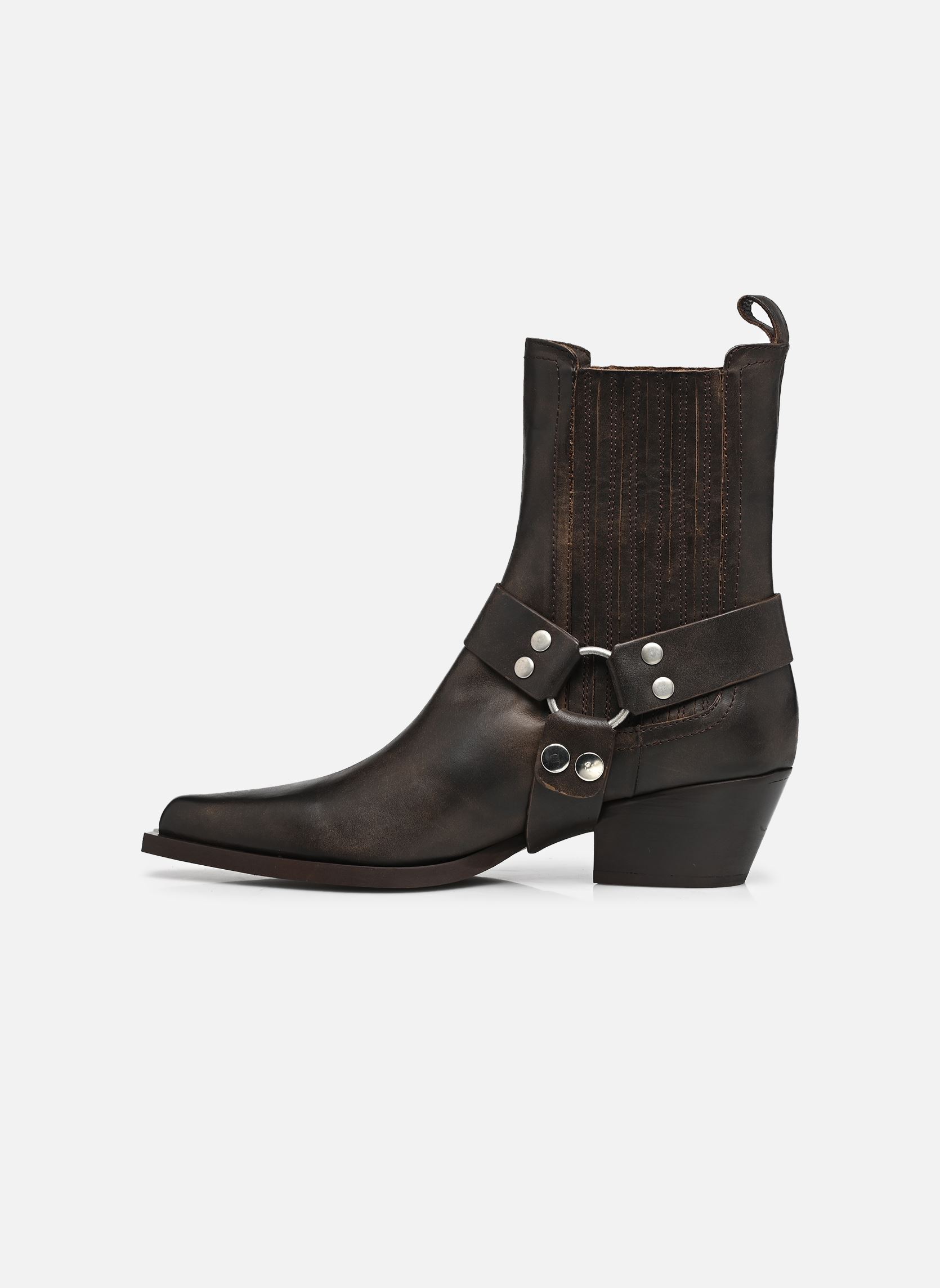 Enkellaarzen en boots NERI BOOTIES dames bruin Bibi Lou Enkellaarzen en boots NERI BOOTIES dames bruin MARRON