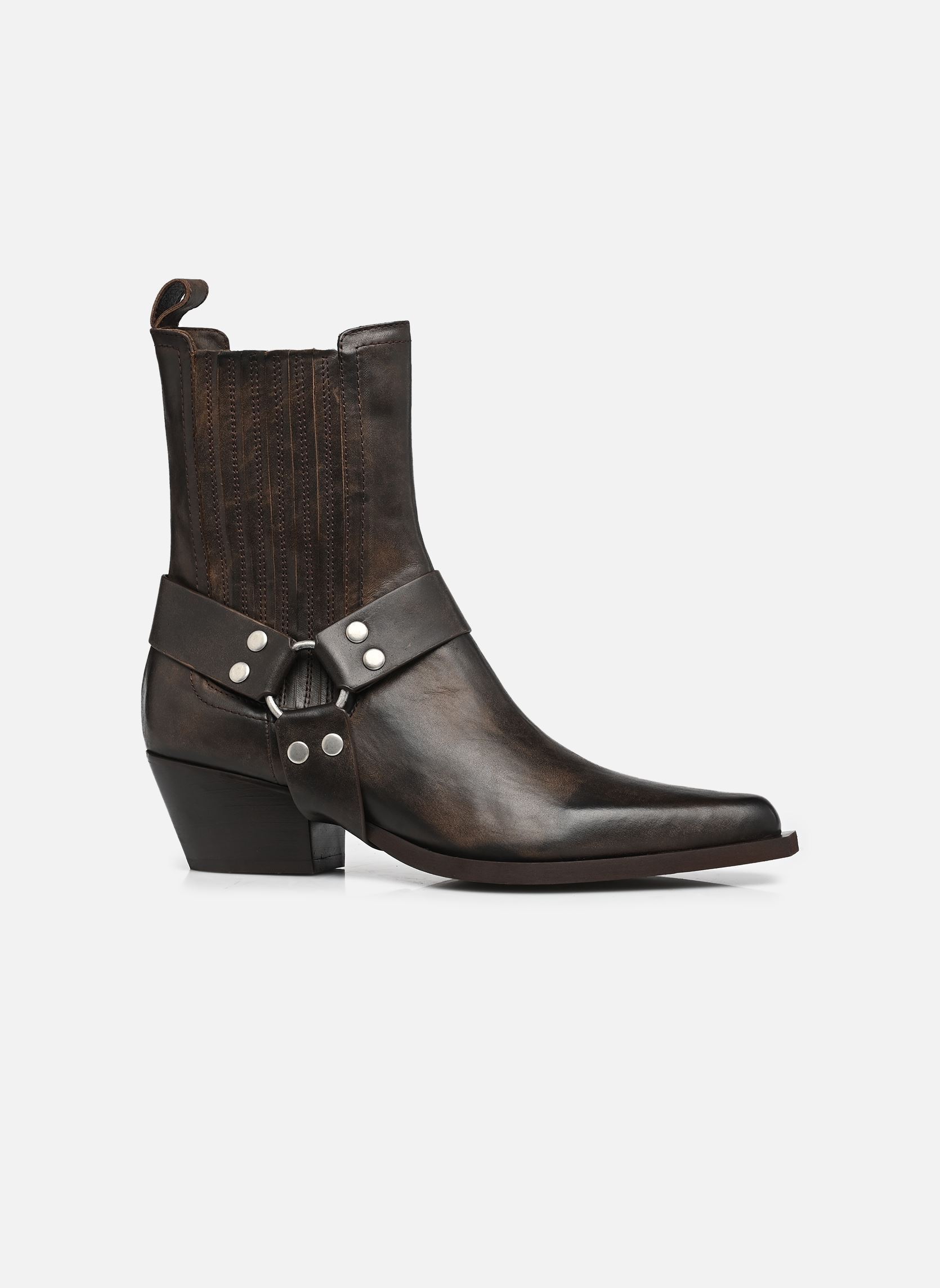 Enkellaarzen en boots NERI BOOTIES dames bruin Bibi Lou Enkellaarzen en boots NERI BOOTIES dames bruin MARRON