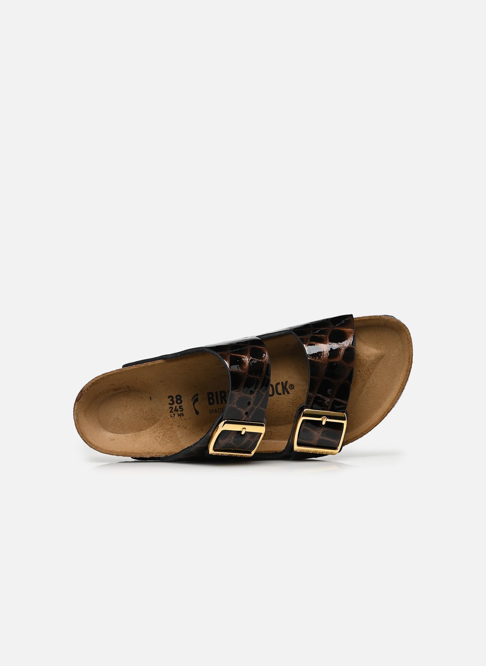 Mules Arizona Leather Natural - Narrow femme marron Birkenstock Mules Arizona Leather Natural - Narrow femme marron BLACK