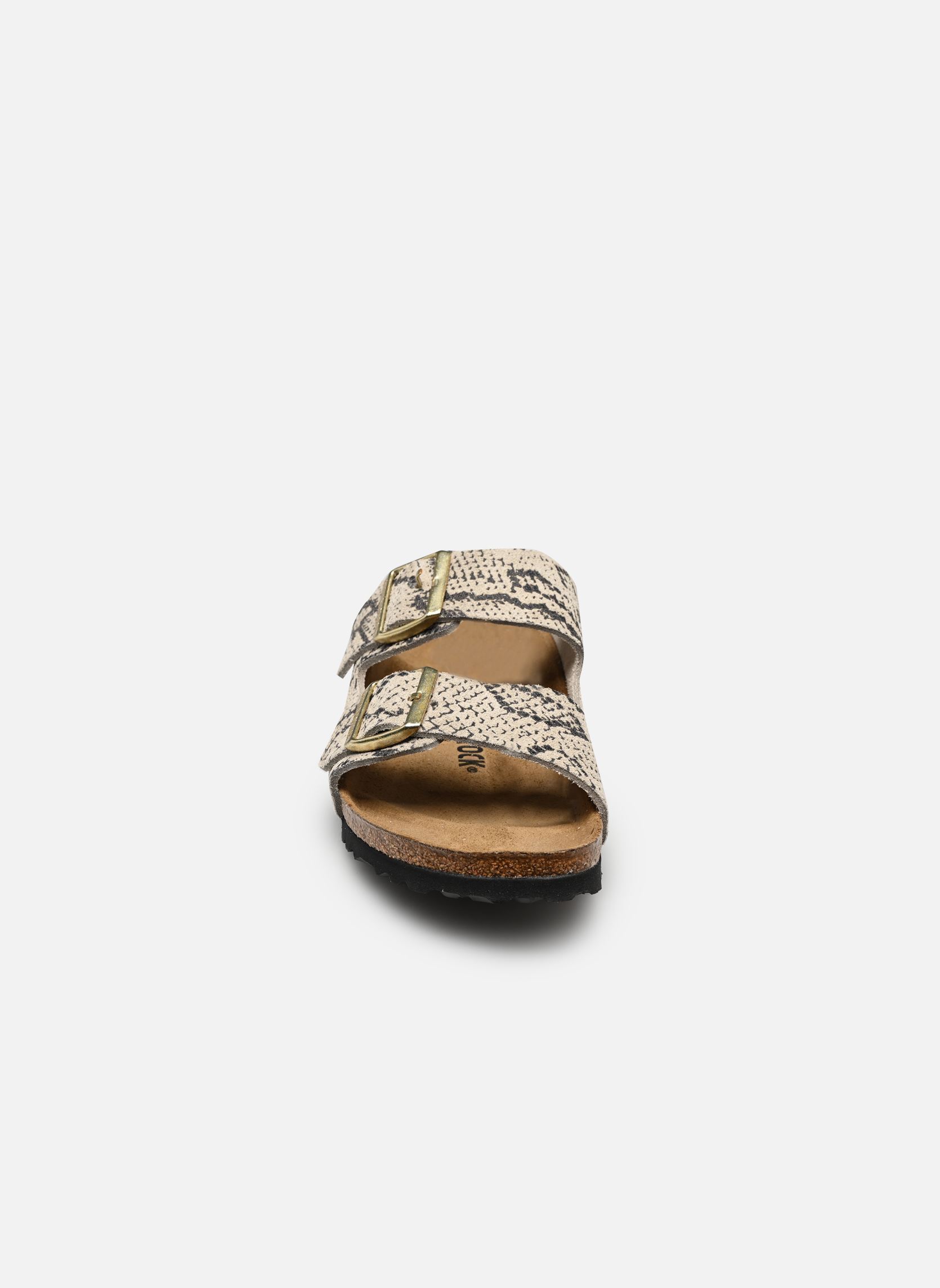 Mules et sabots Arizona Print Suede - Narrow femme gris Birkenstock Mules et sabots Arizona Print Suede - Narrow femme gris OYSTER
