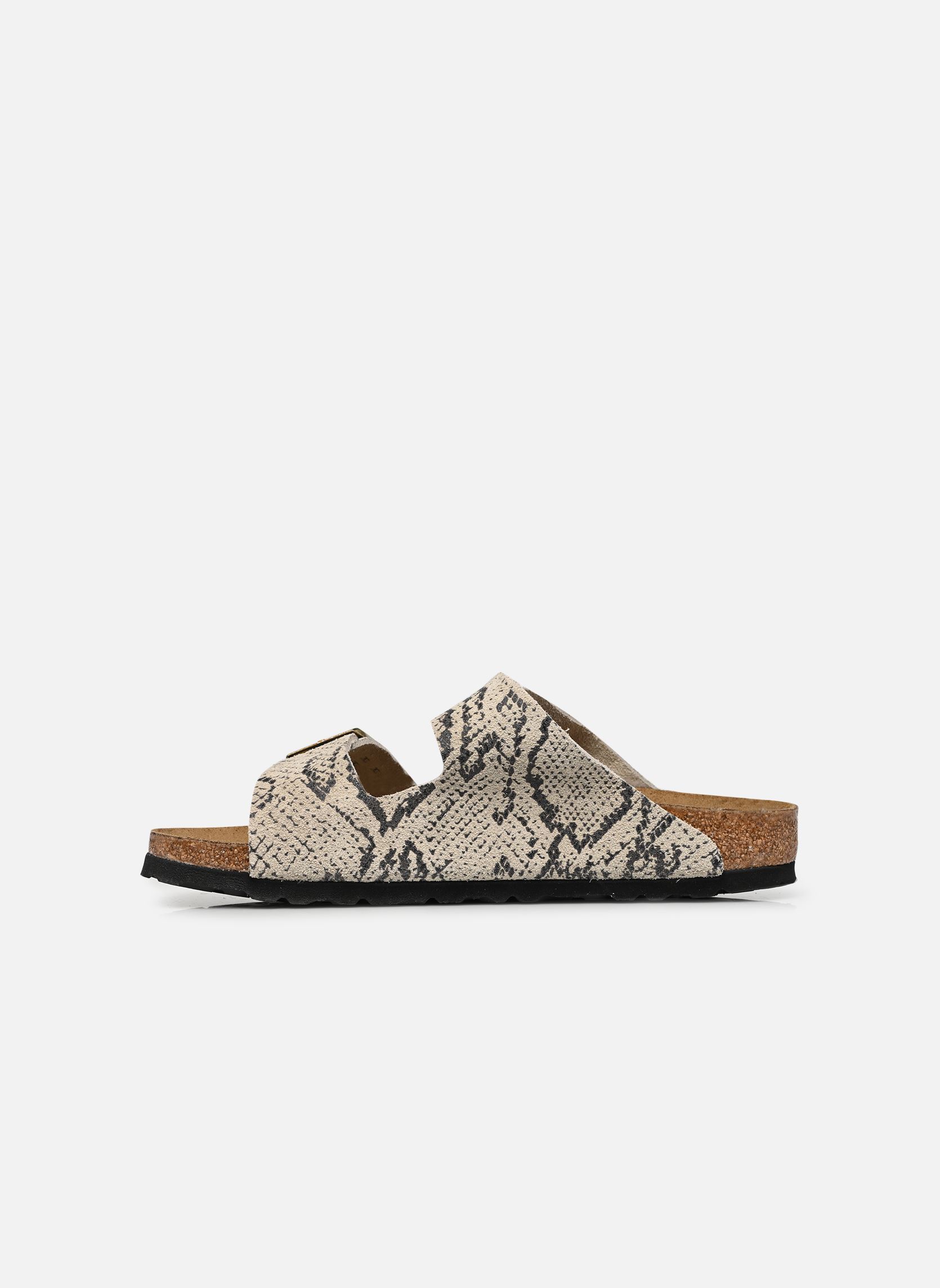 Mules et sabots Arizona Print Suede - Narrow femme gris Birkenstock Mules et sabots Arizona Print Suede - Narrow femme gris OYSTER