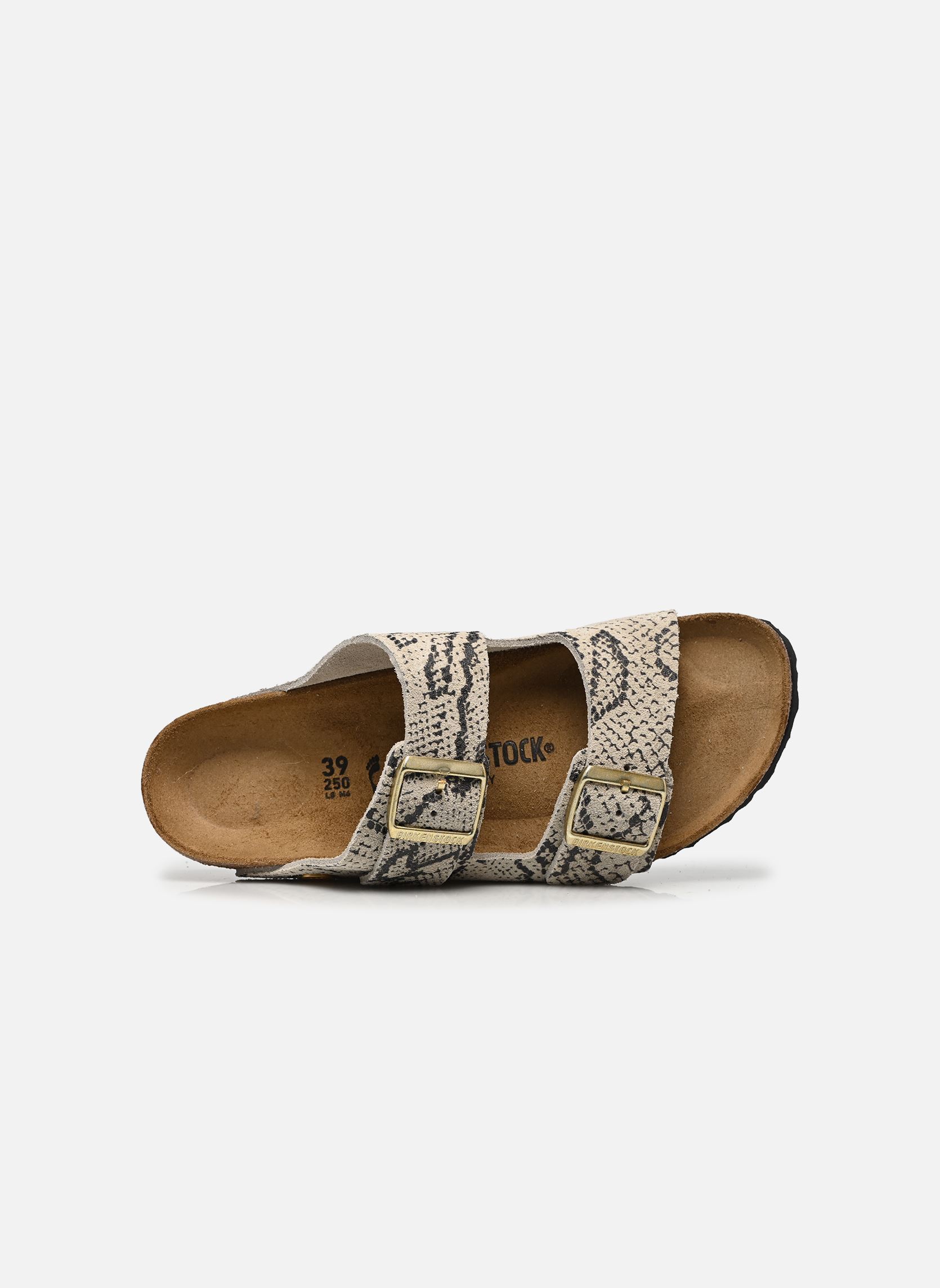 Mules et sabots Arizona Print Suede - Narrow femme gris Birkenstock Mules et sabots Arizona Print Suede - Narrow femme gris OYSTER