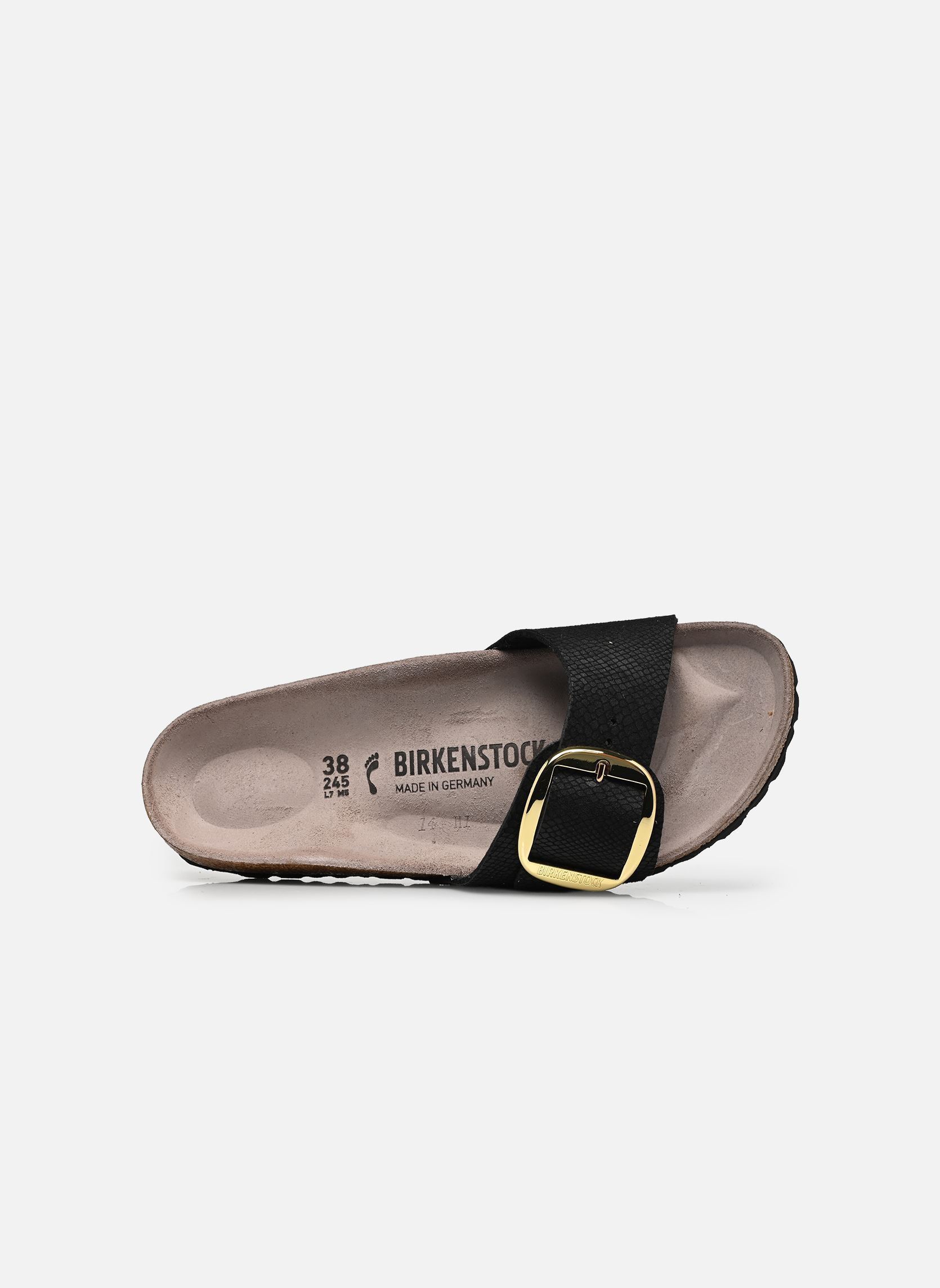 Mules Madrid Big Buckle Synthetik - Narrow femme noir Birkenstock Mules Madrid Big Buckle Synthetik - Narrow femme noir BLACK