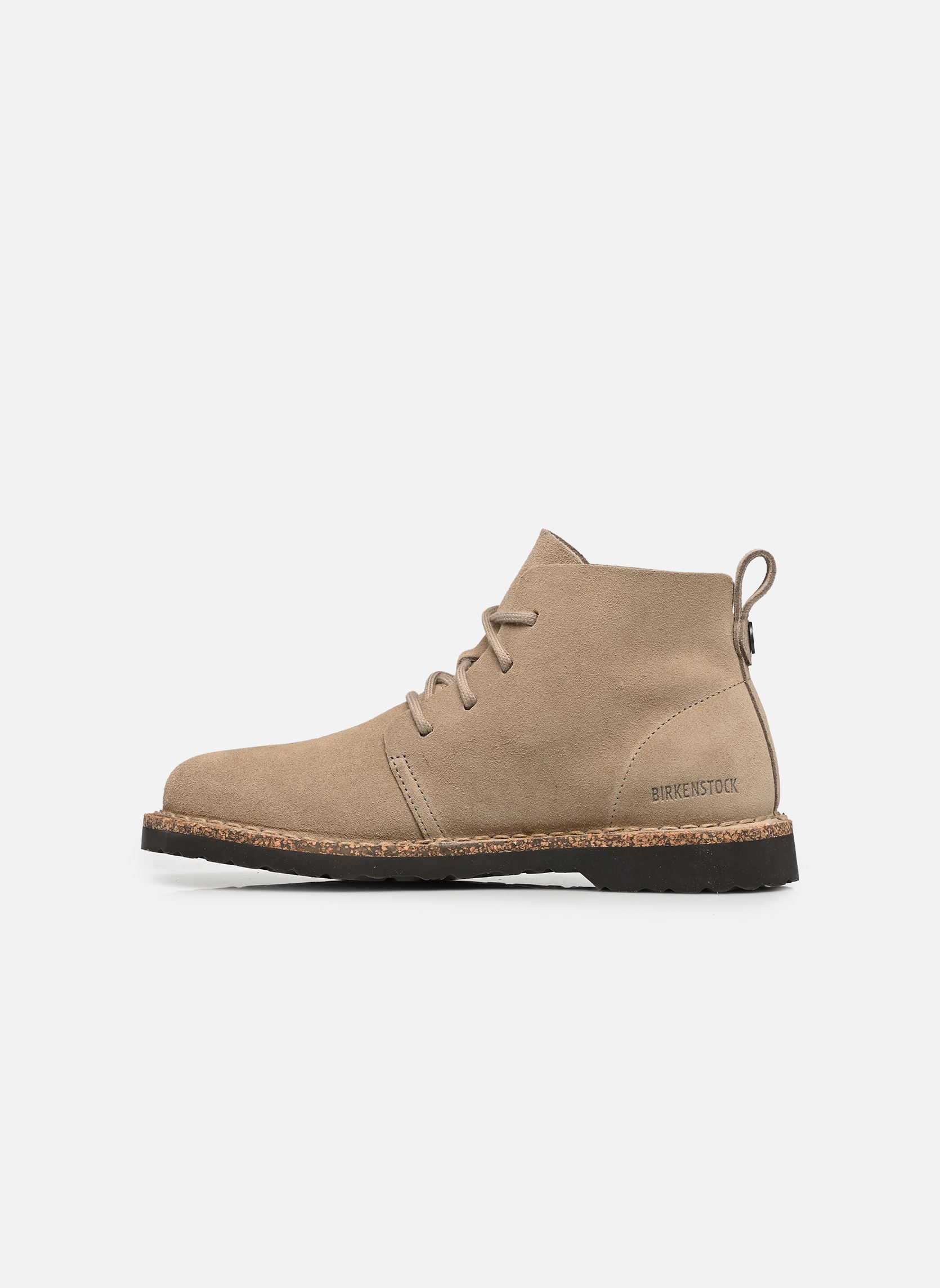 Bottines à lacets Uppsala Mid Suede - Narrow femme beige Birkenstock Bottines à lacets Uppsala Mid Suede - Narrow femme beige TAUPE