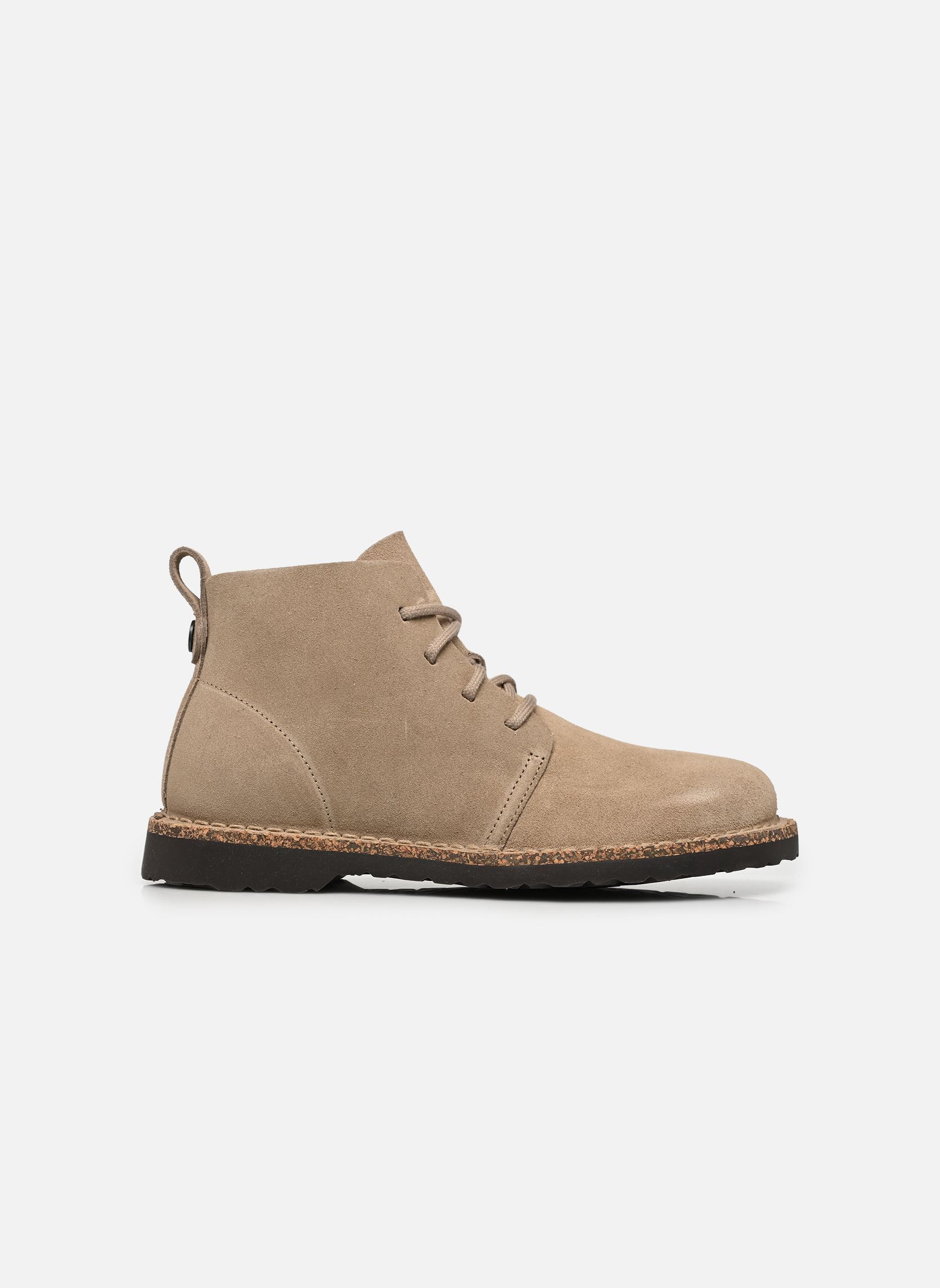 Bottines à lacets Uppsala Mid Suede - Narrow femme beige Birkenstock Bottines à lacets Uppsala Mid Suede - Narrow femme beige TAUPE